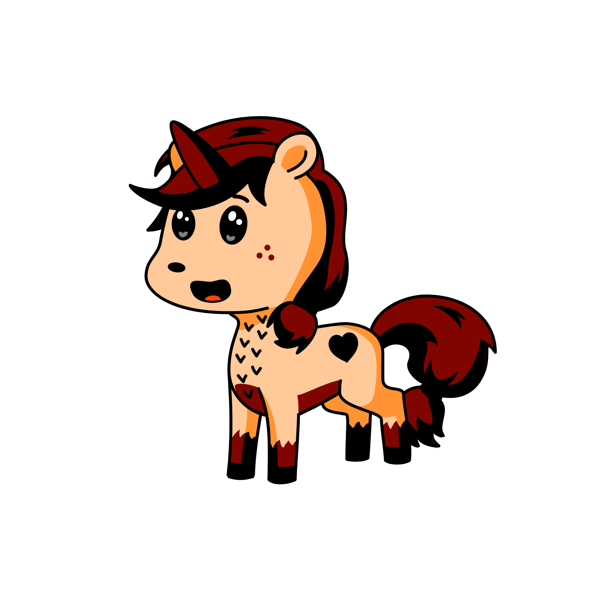Den, the unicorn