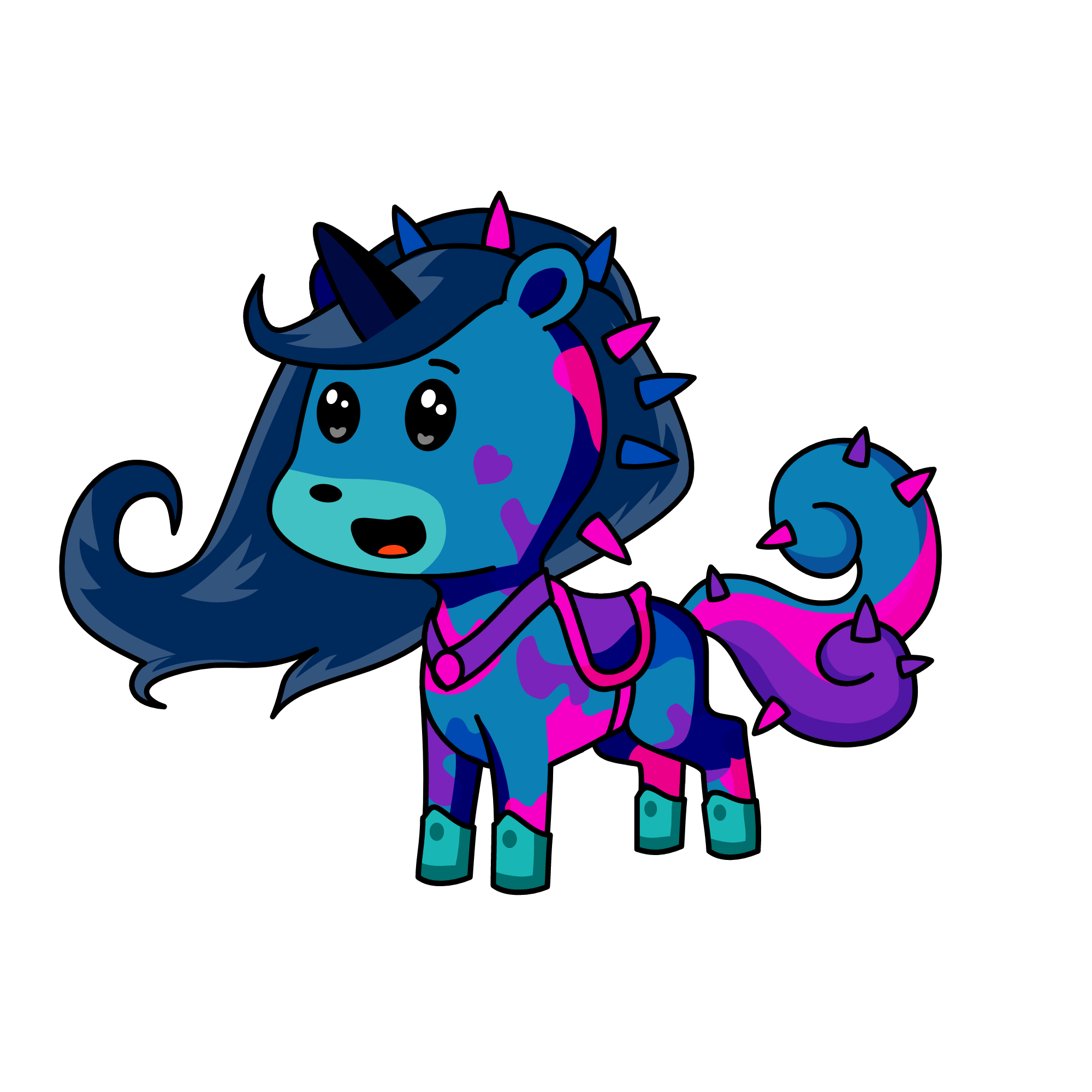Hello there, the unicorn
