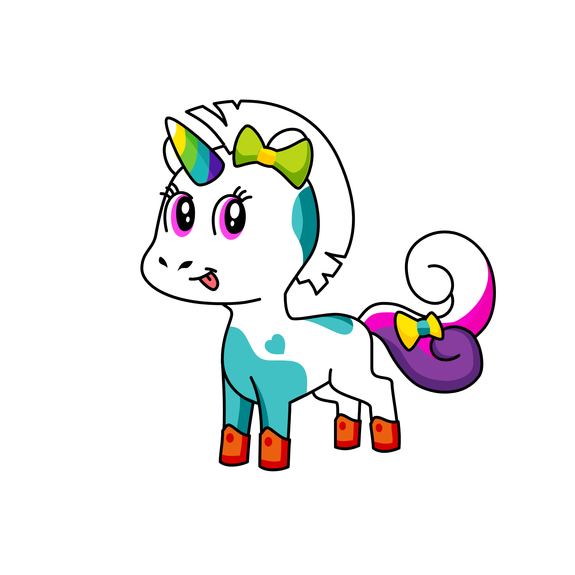 Trusty, the unicorn