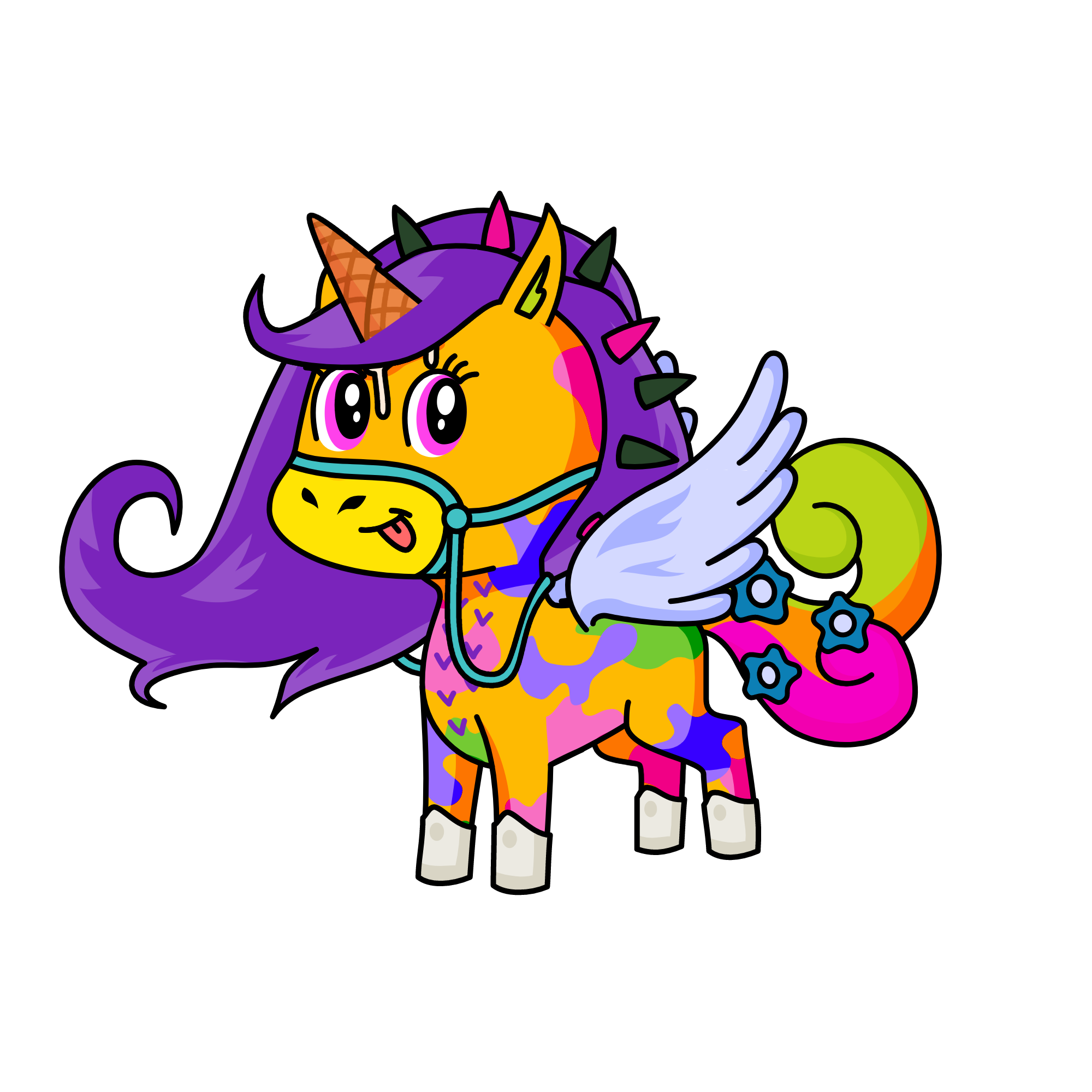 Arthbby, the unicorn