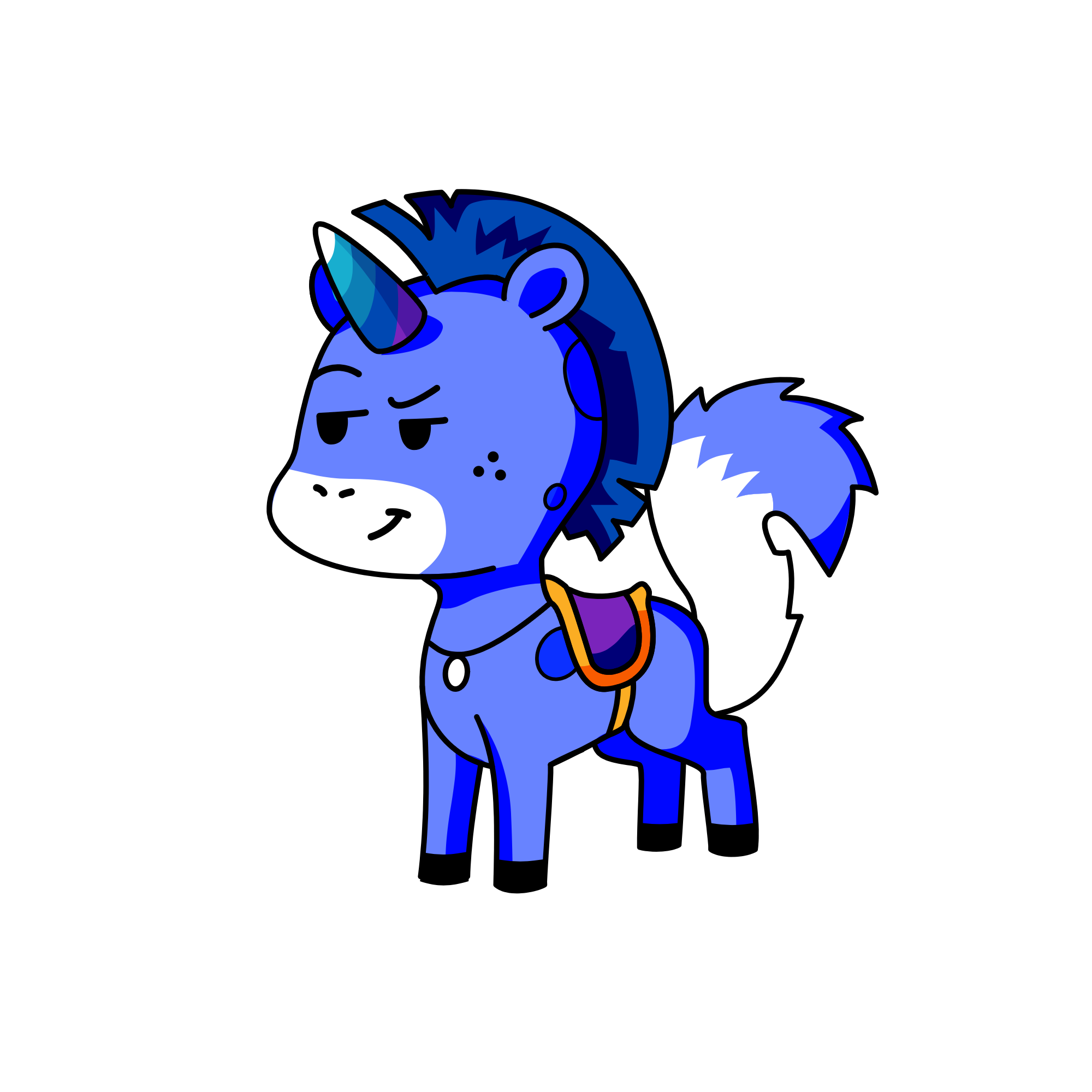 Hades, the unicorn