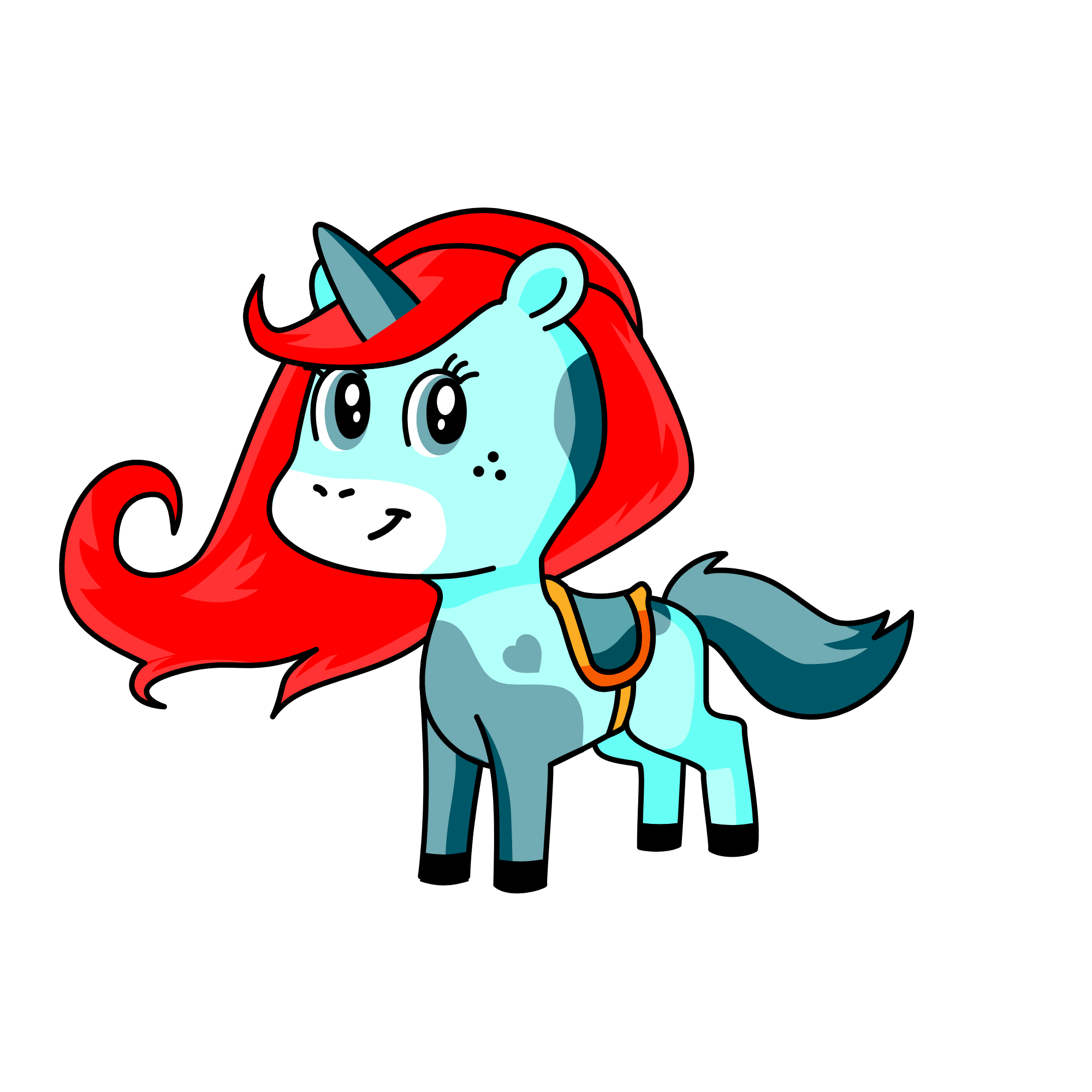 Ariel , the unicorn