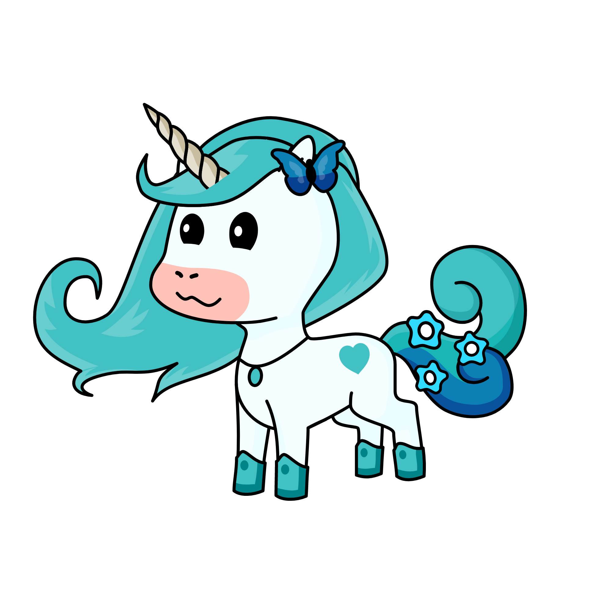 Midnight, the unicorn