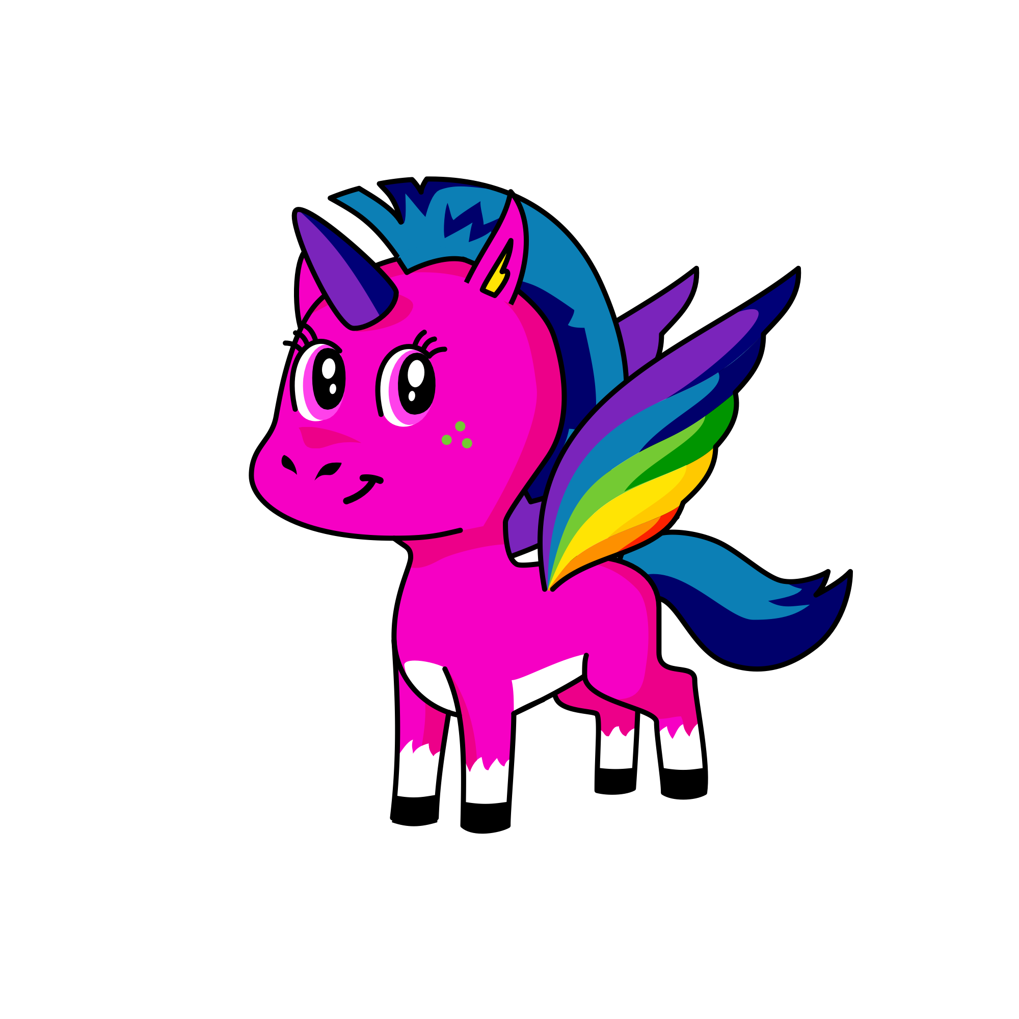 Sparkle , the unicorn
