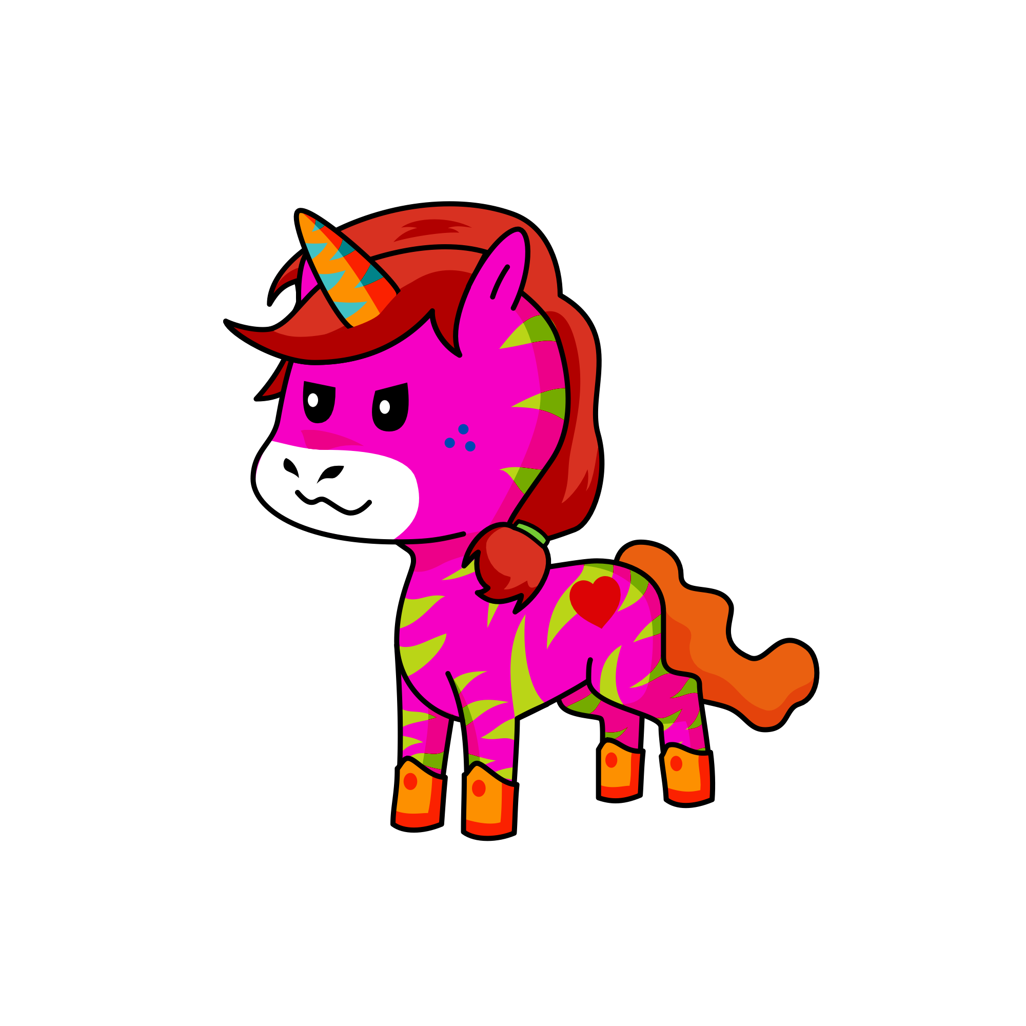 The first day in May of this week , the unicorn