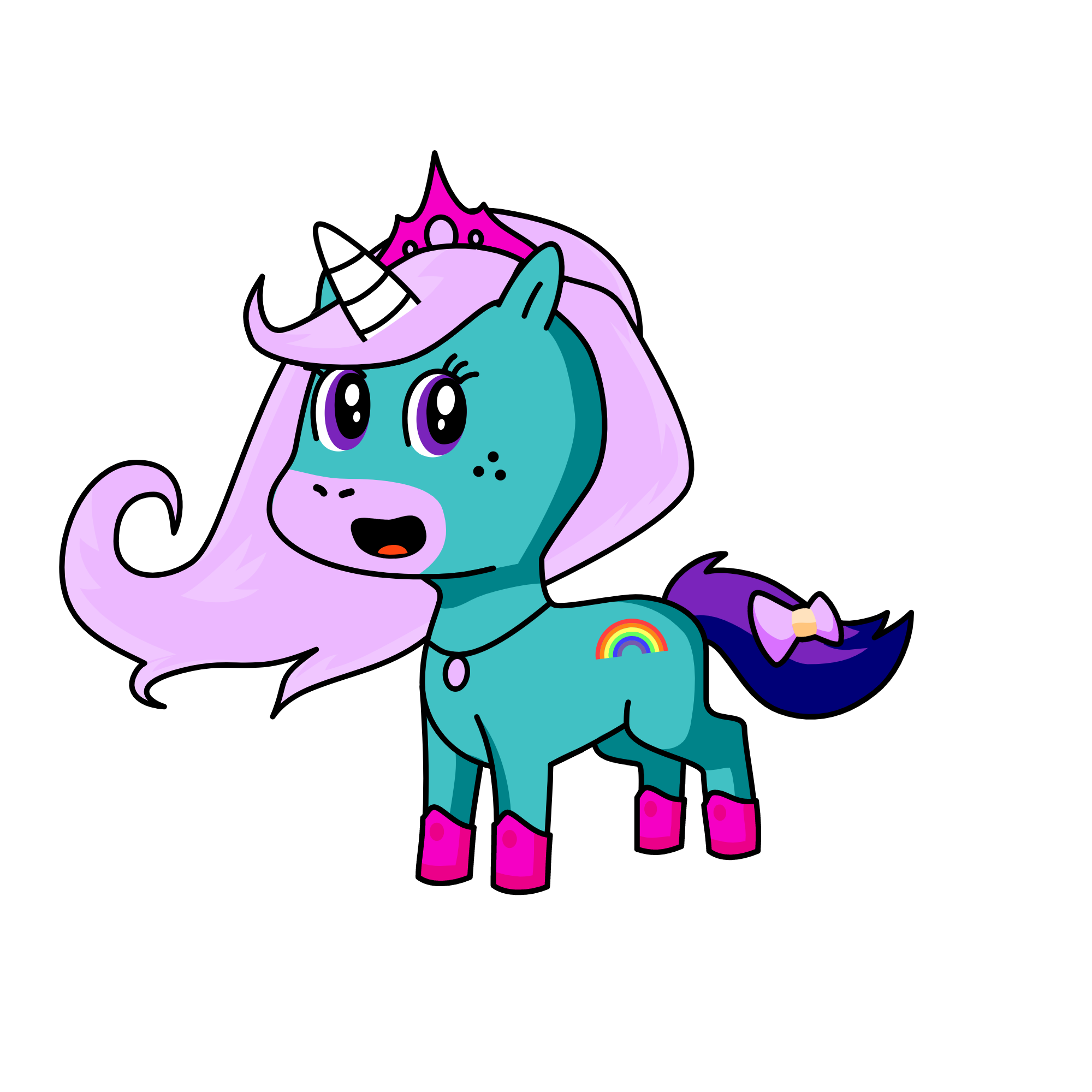 MY LITTLE PONY, the unicorn