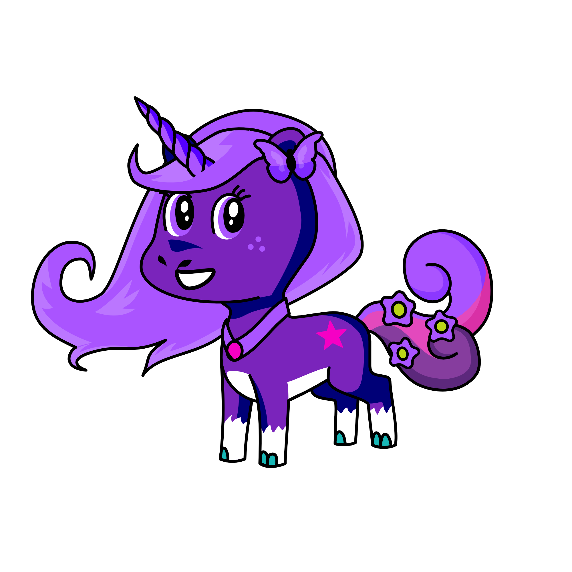 Twillght sparkle, the unicorn