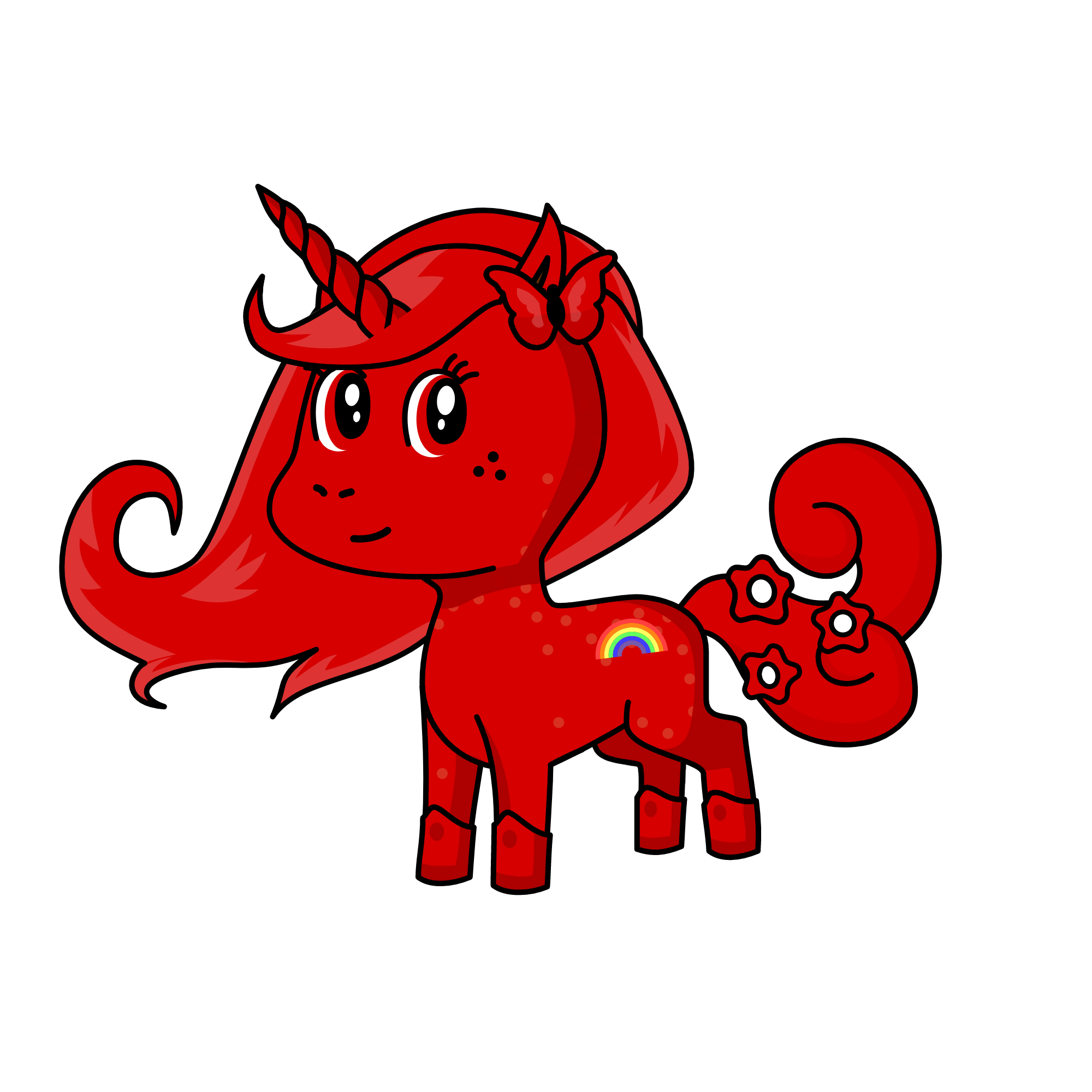 Cherry Berry, the unicorn