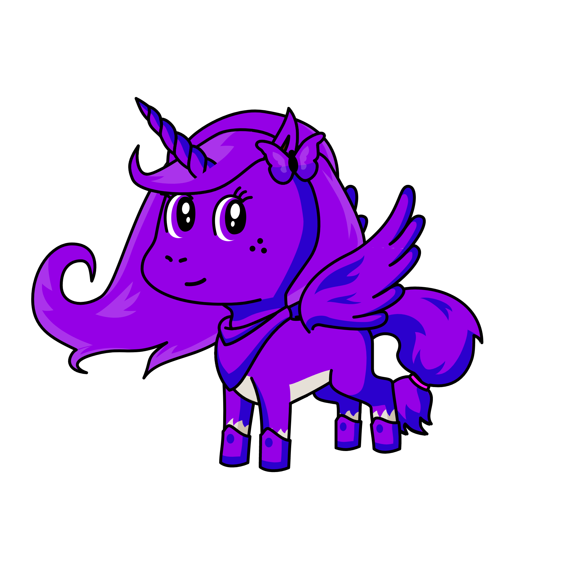 Princess Twillght sparkle, the unicorn