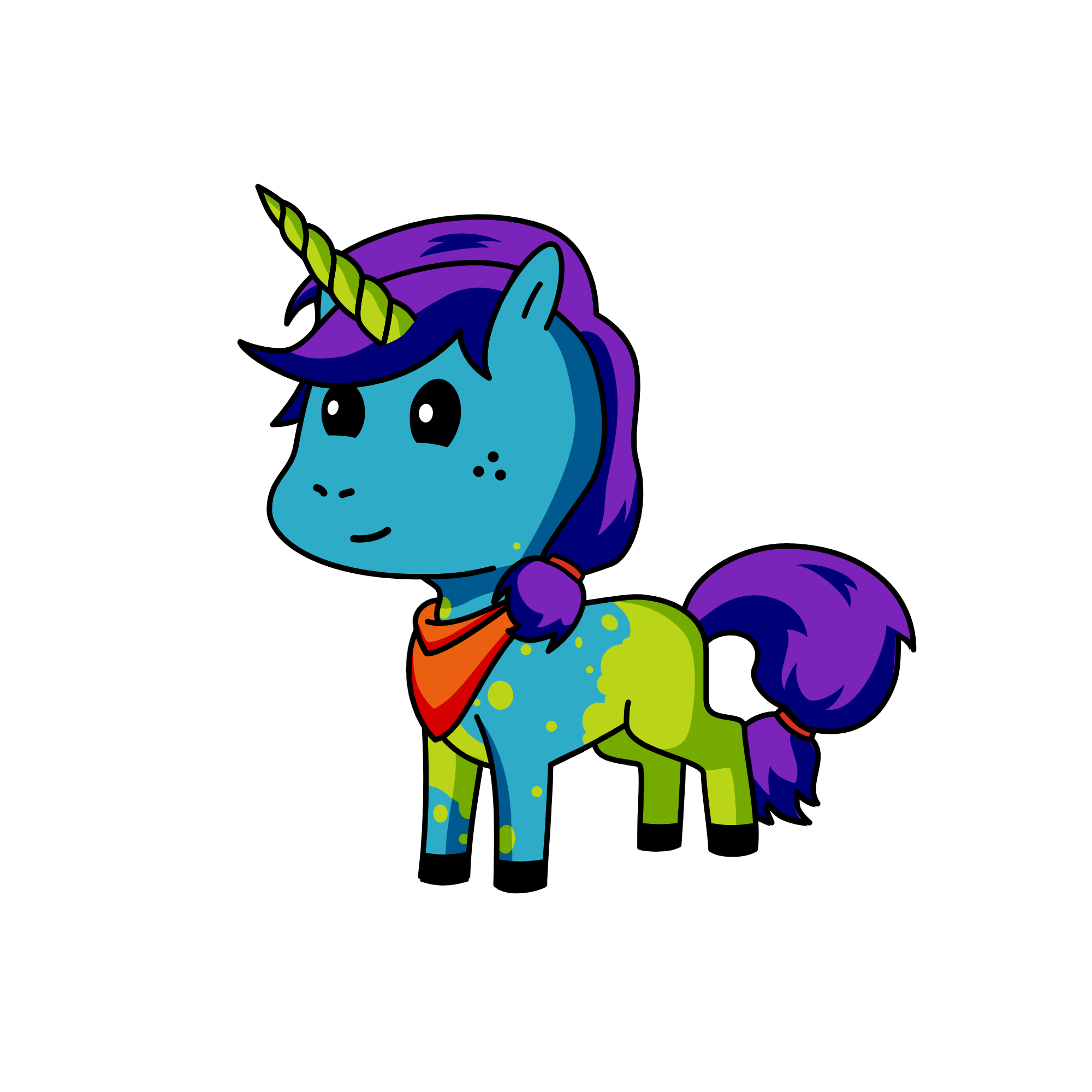Sea Shine, the unicorn