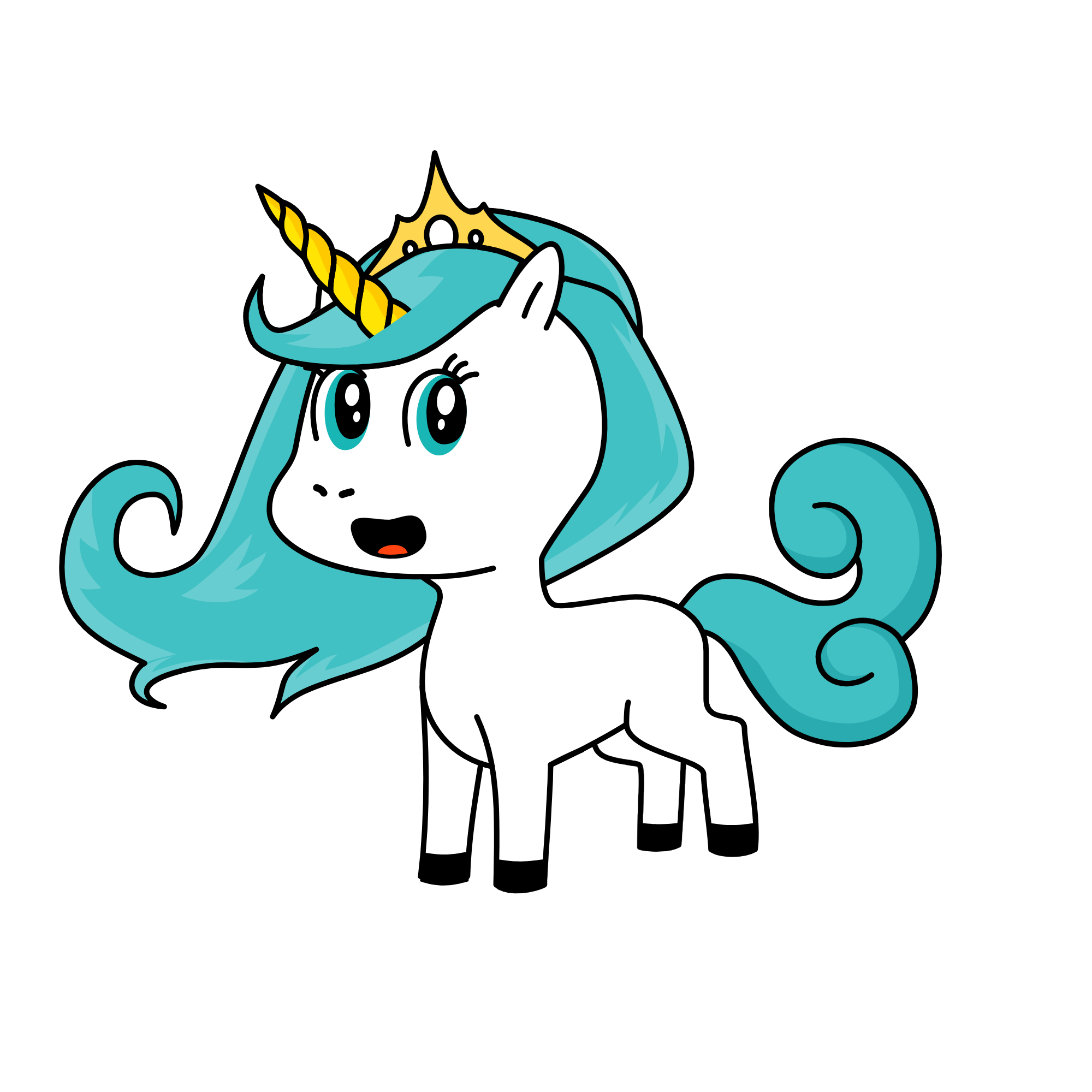 cloud, the unicorn