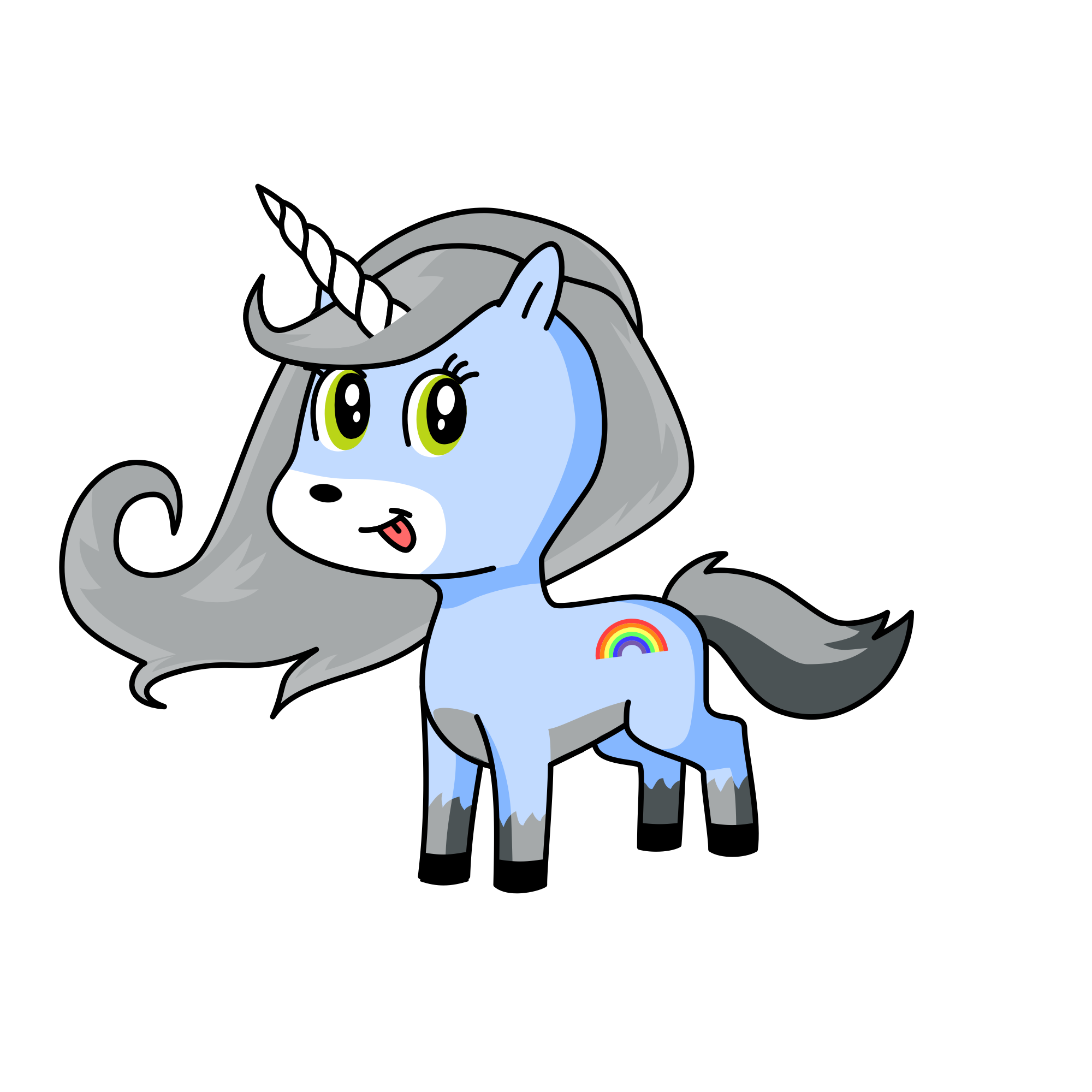 Pride, the unicorn