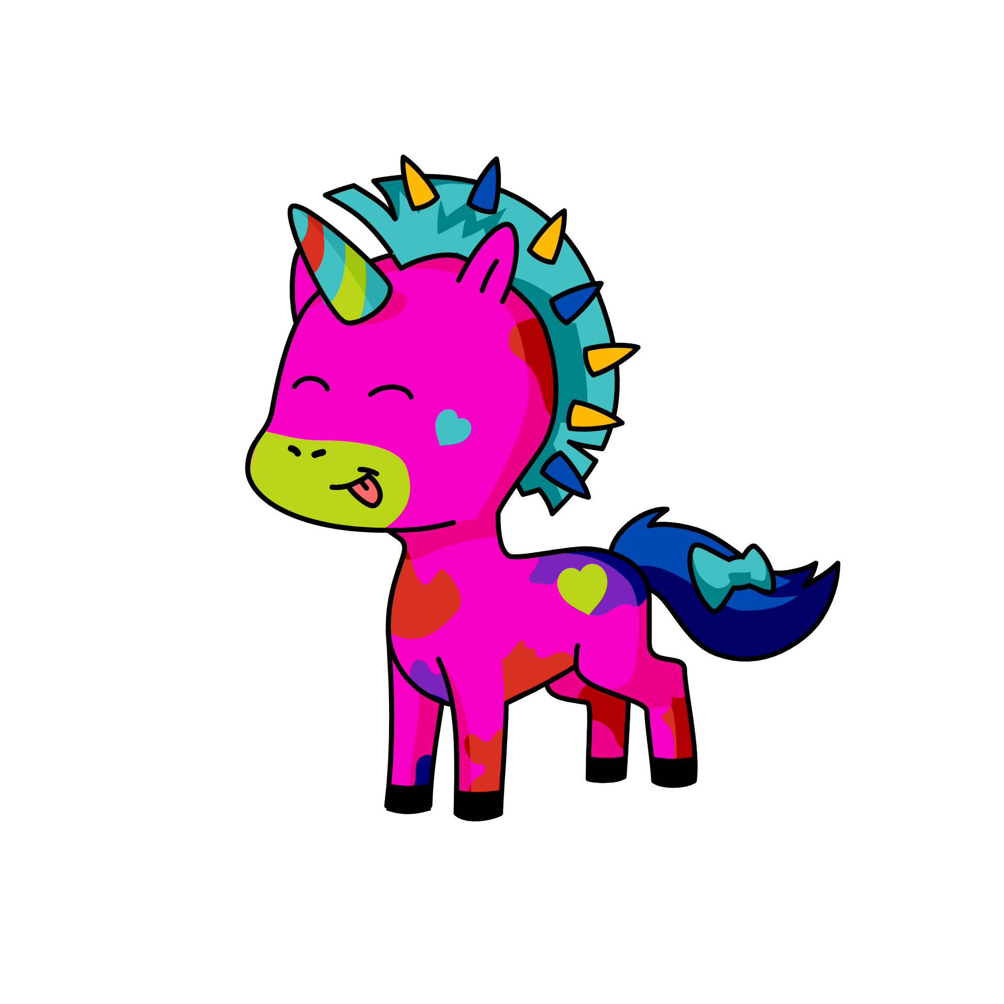 Silly, the unicorn