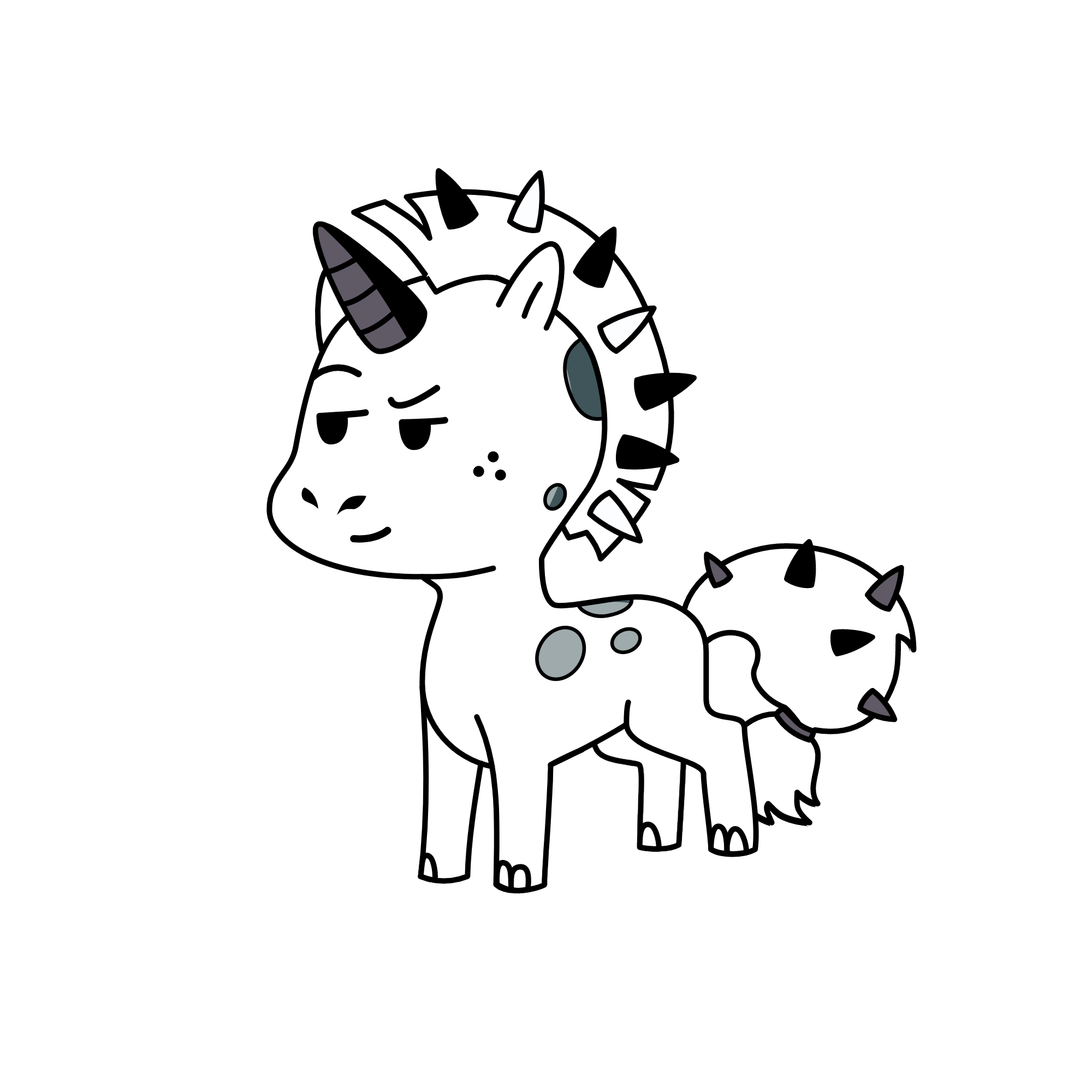 Mono, the unicorn
