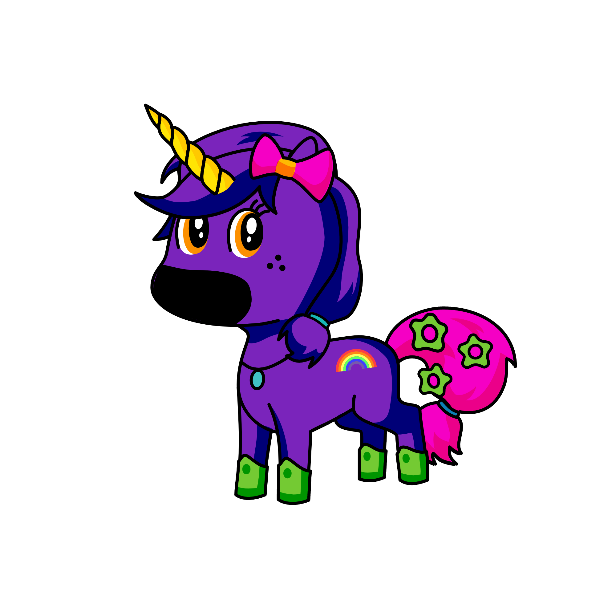 q, the unicorn