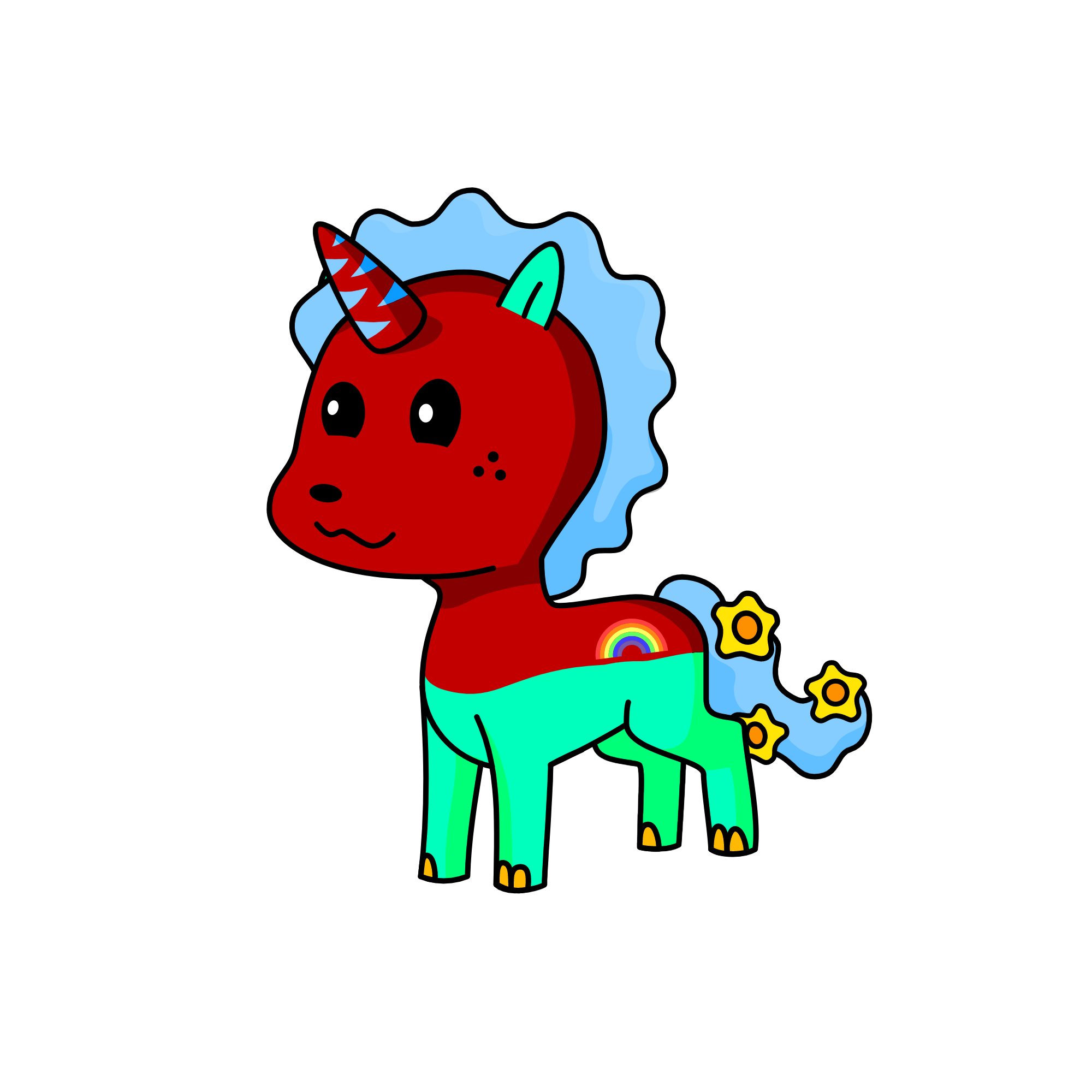 Jeffy, the unicorn