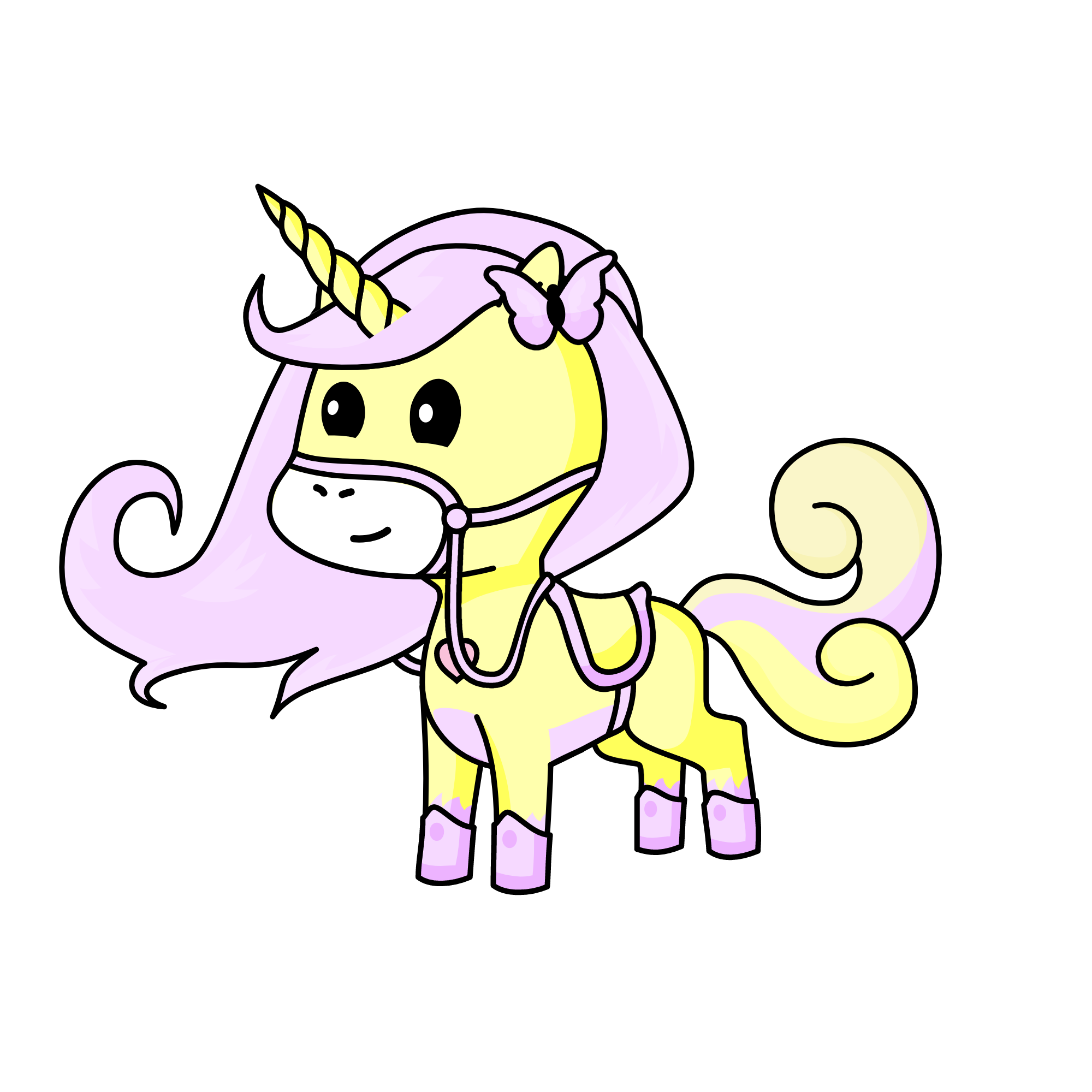 fluttershy, the unicorn