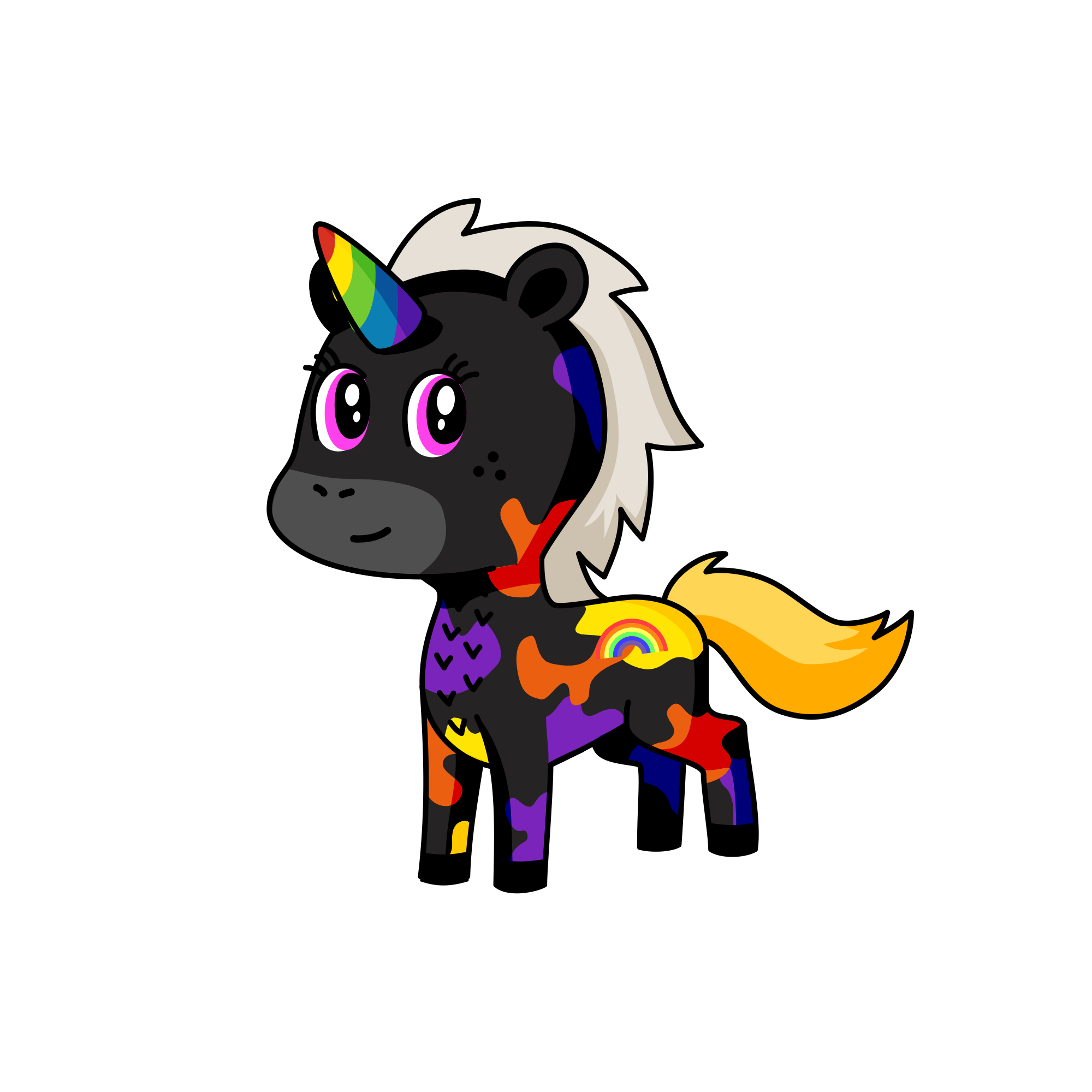 PRIDe, the unicorn