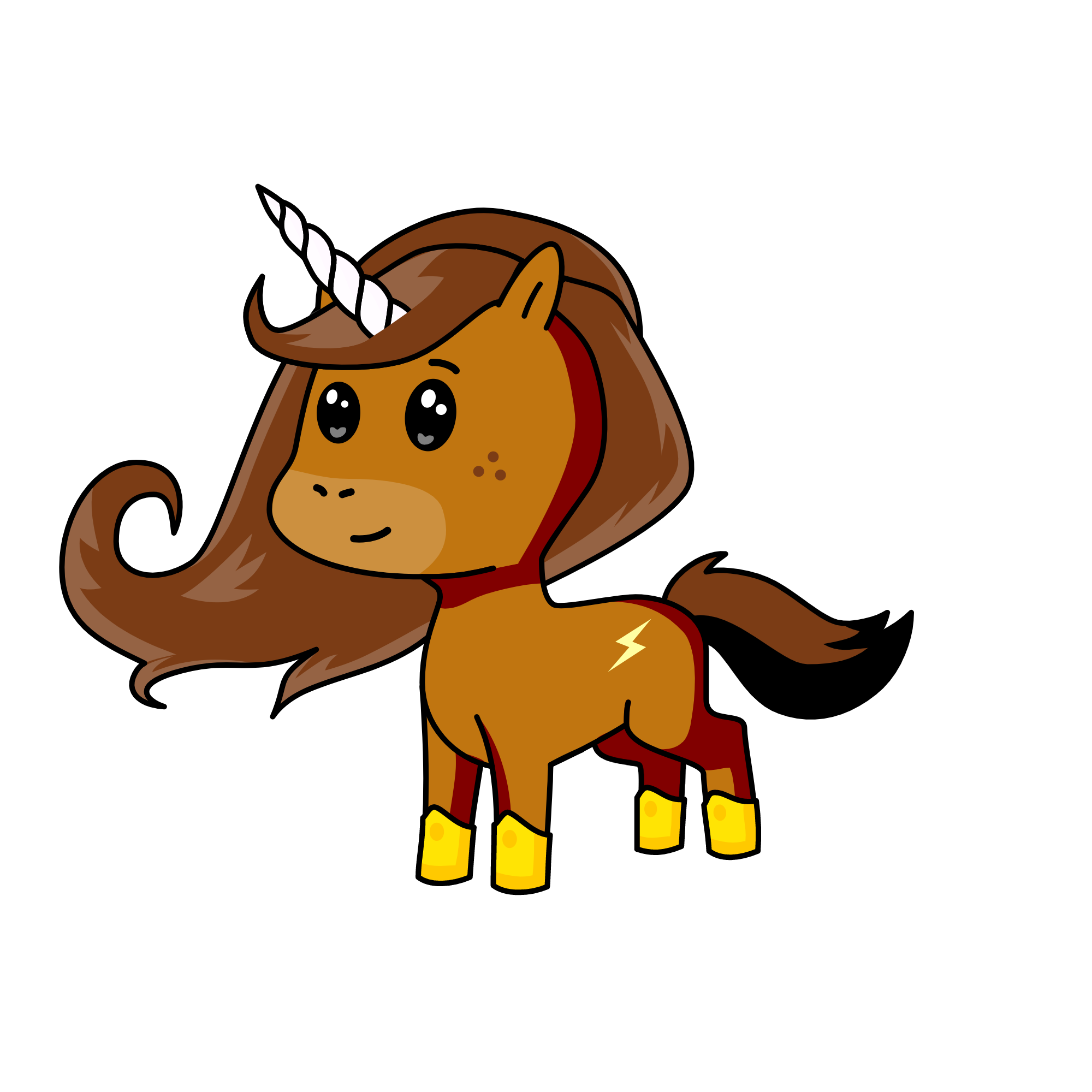 wonder horse, the unicorn