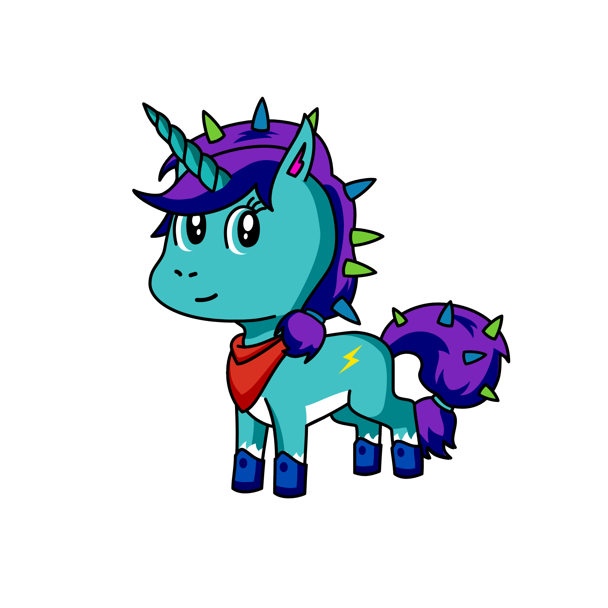winter, the unicorn