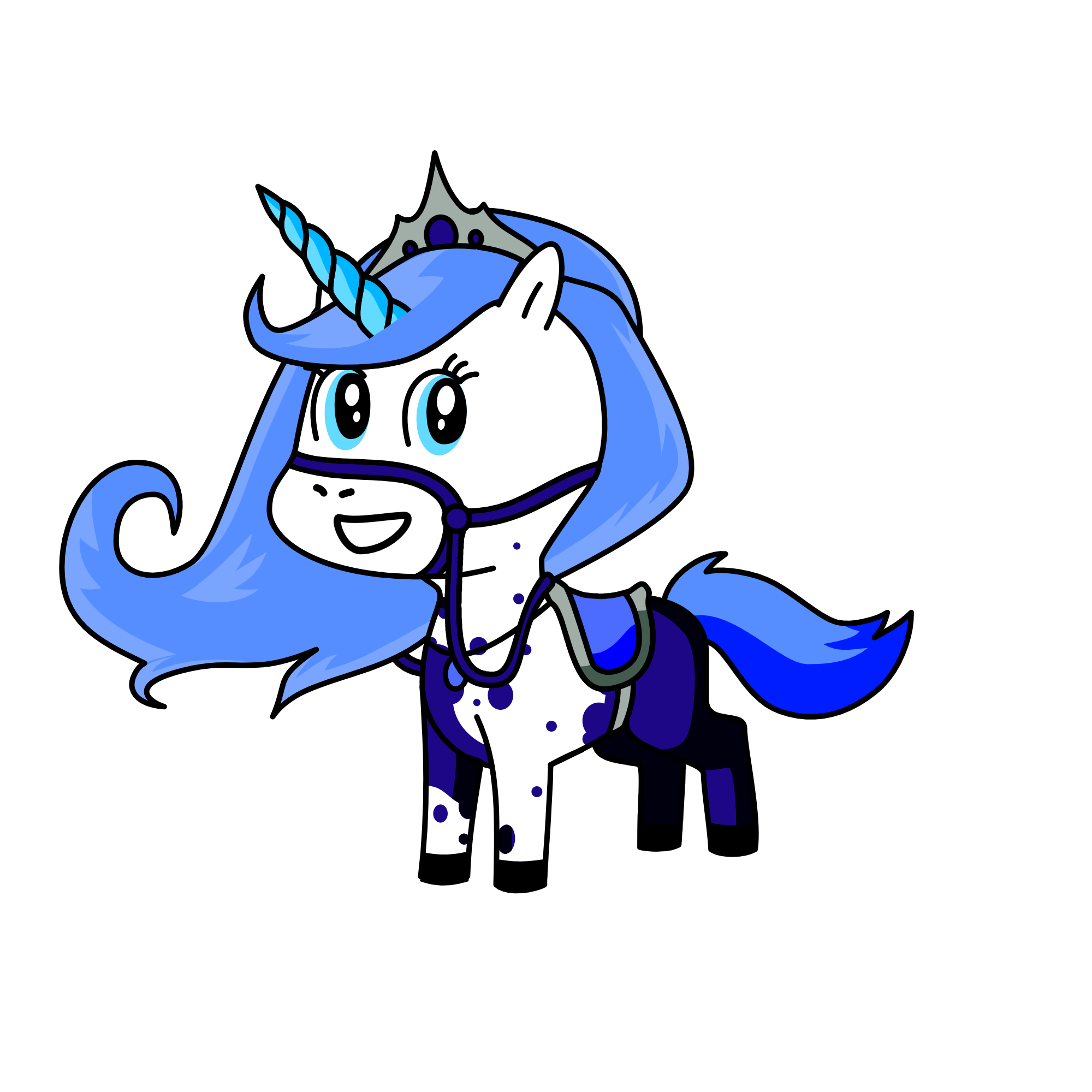 Snow Queen, the unicorn