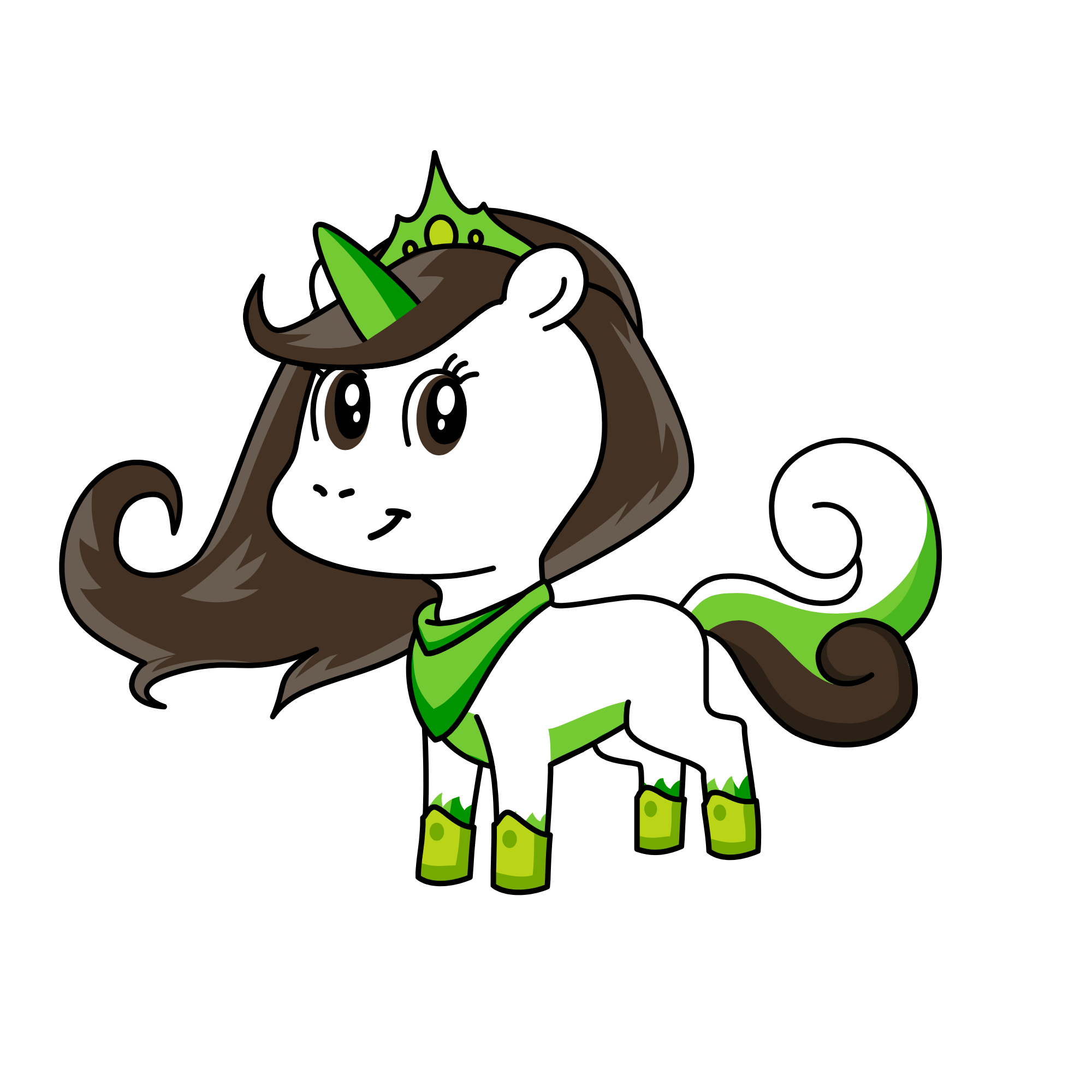 ᴛɪɴᴀ, the unicorn