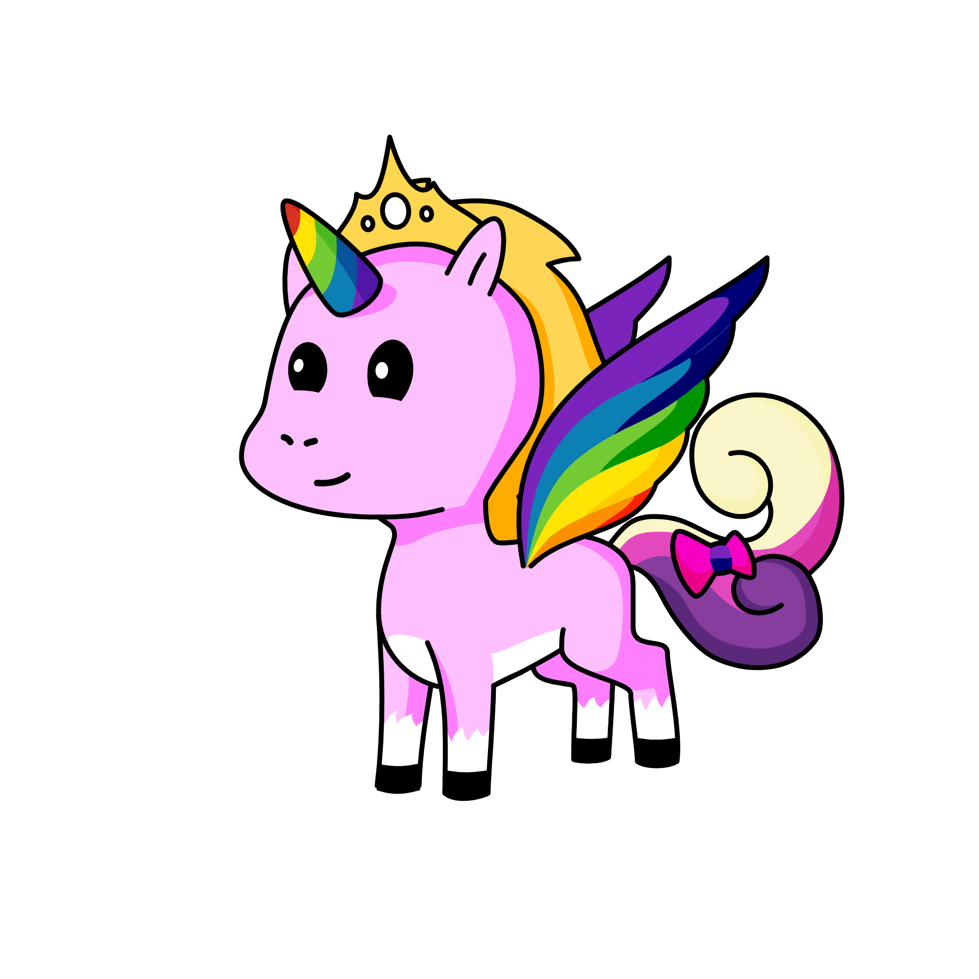 Lightning, the unicorn