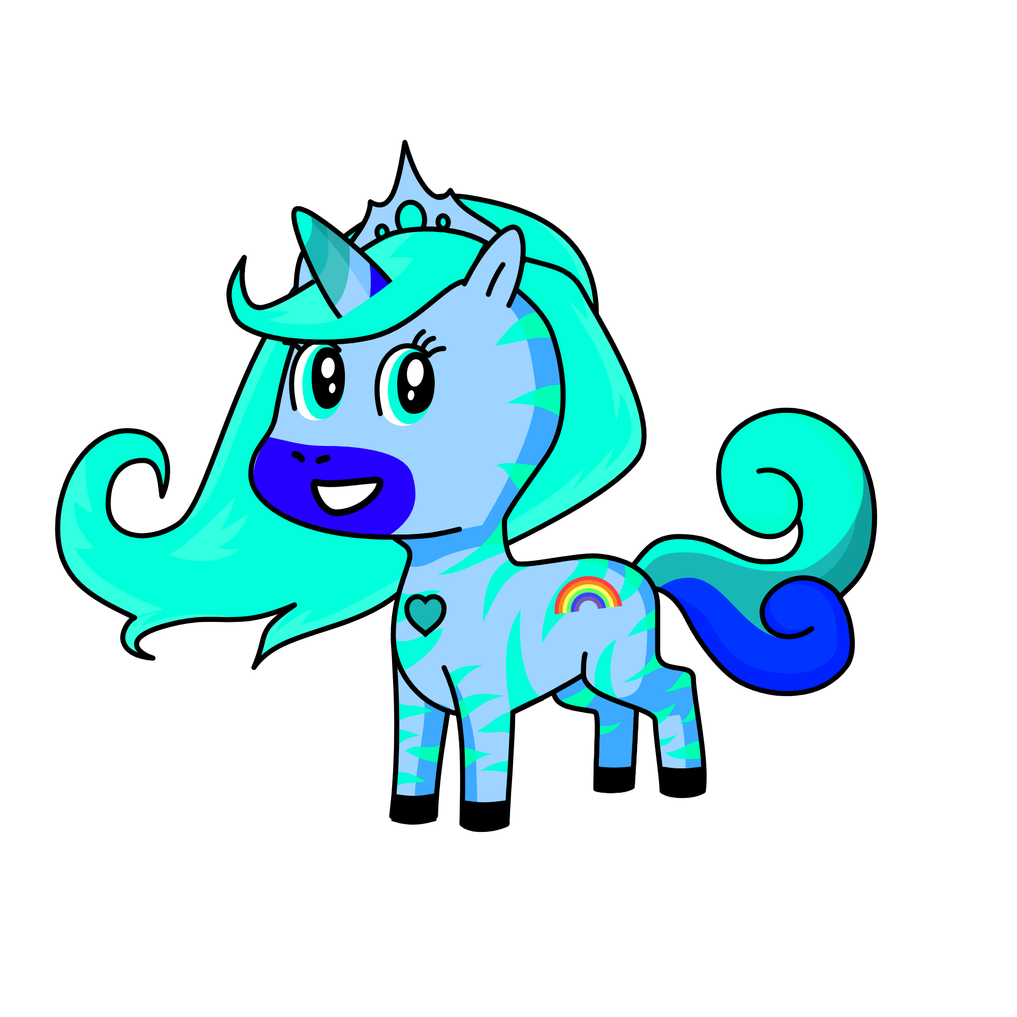 eenhoorn, the unicorn