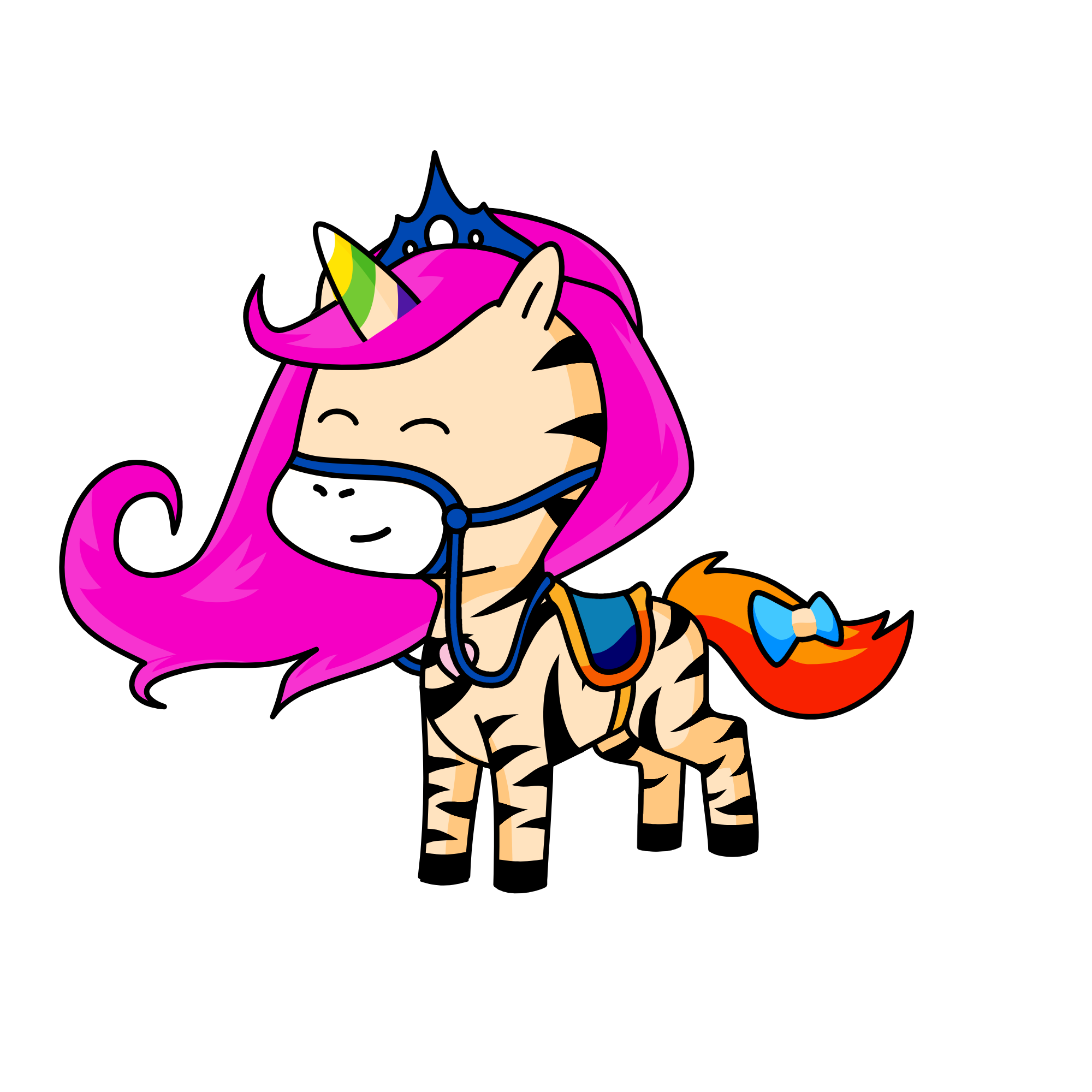 pony, the unicorn