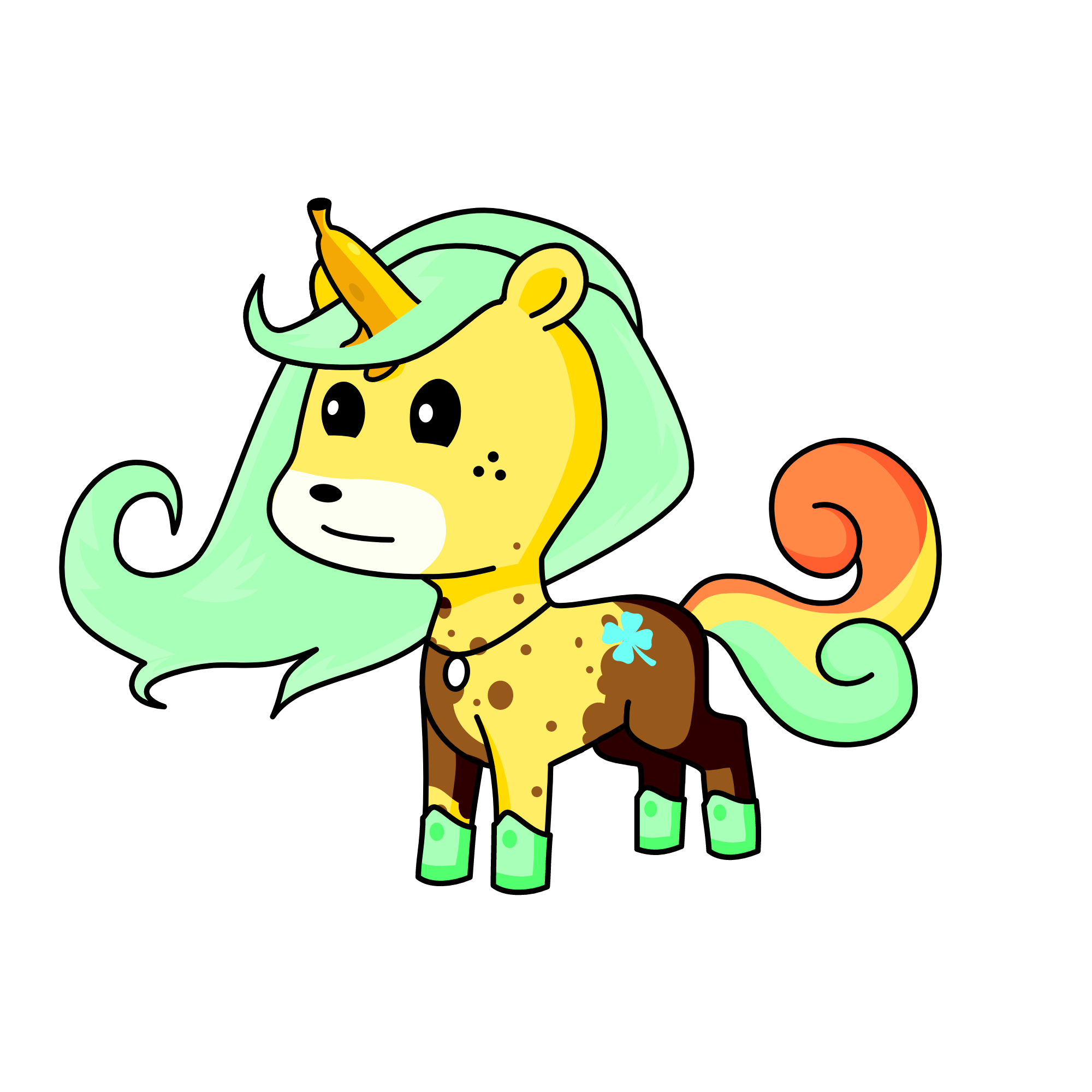 banabow, the unicorn