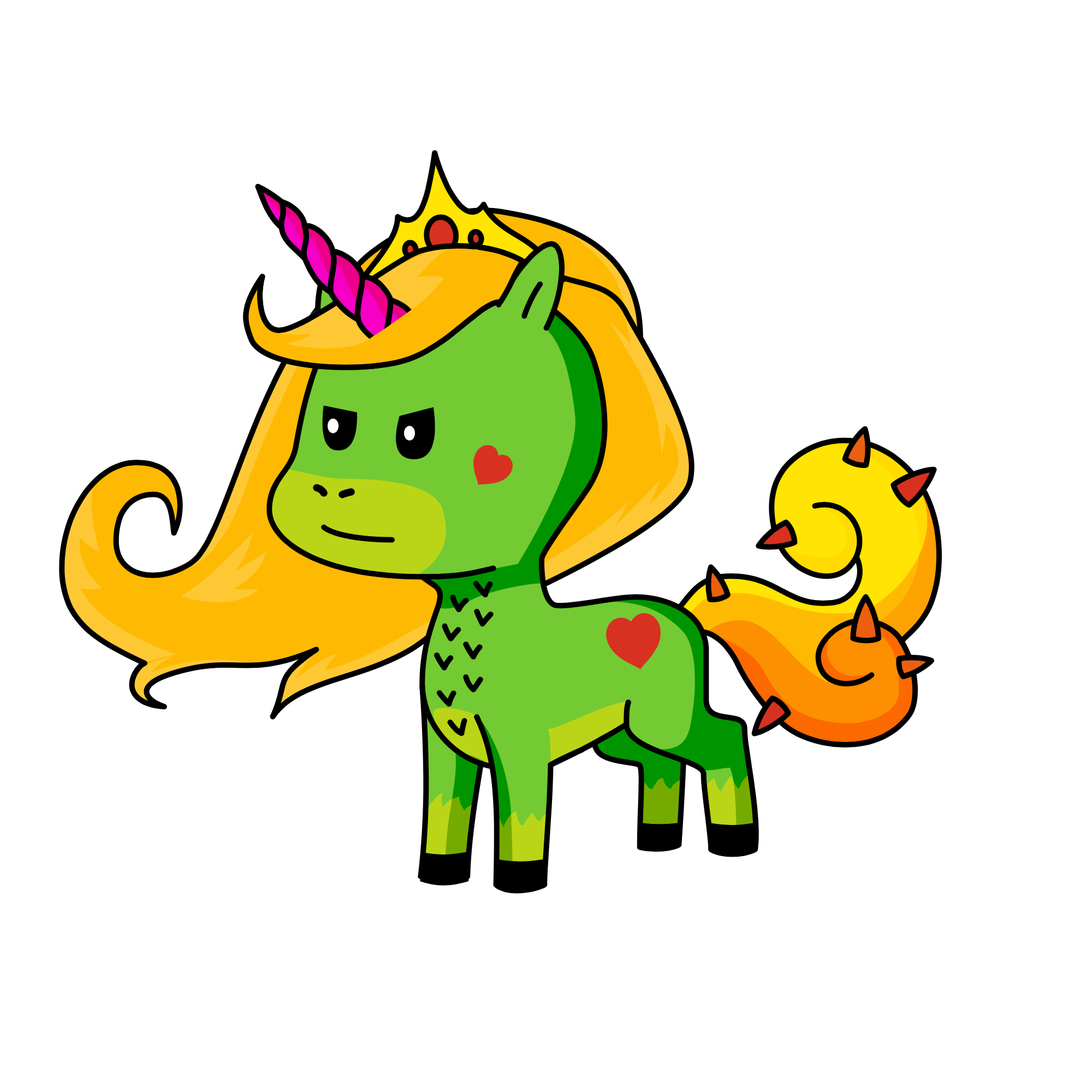 poodelcorn, the unicorn
