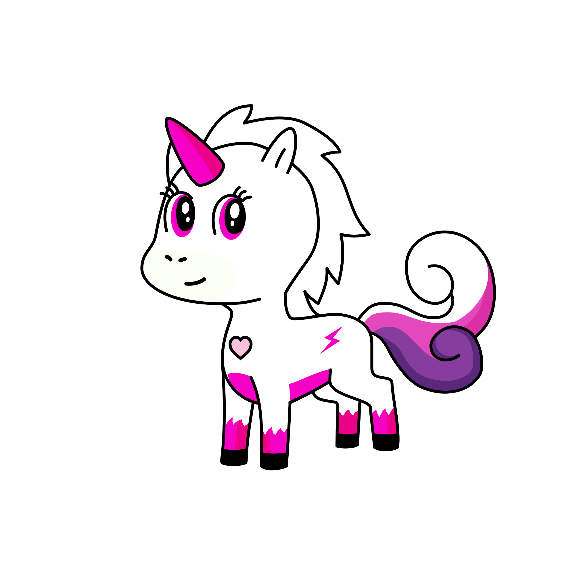 mina, the unicorn