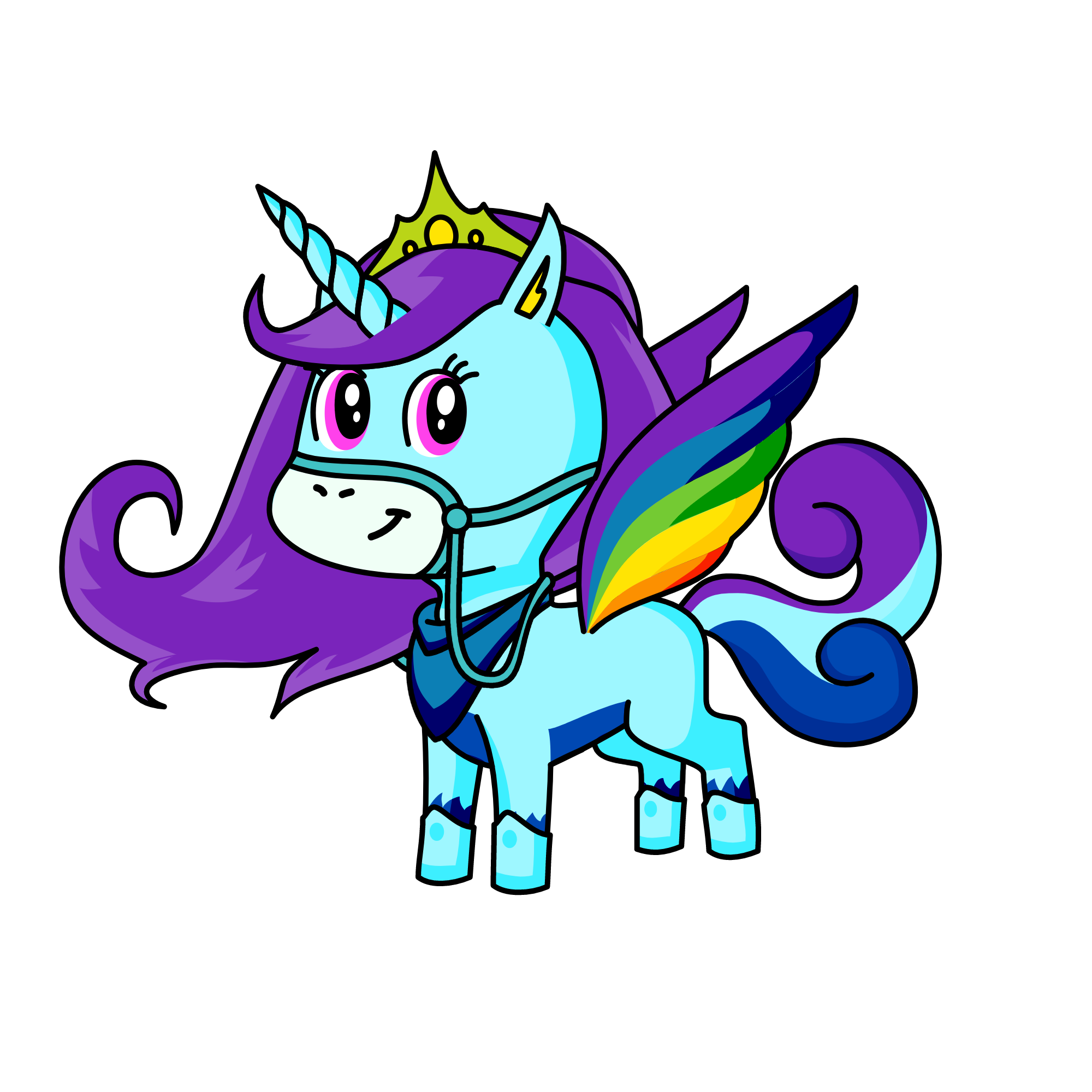 Starly, the unicorn