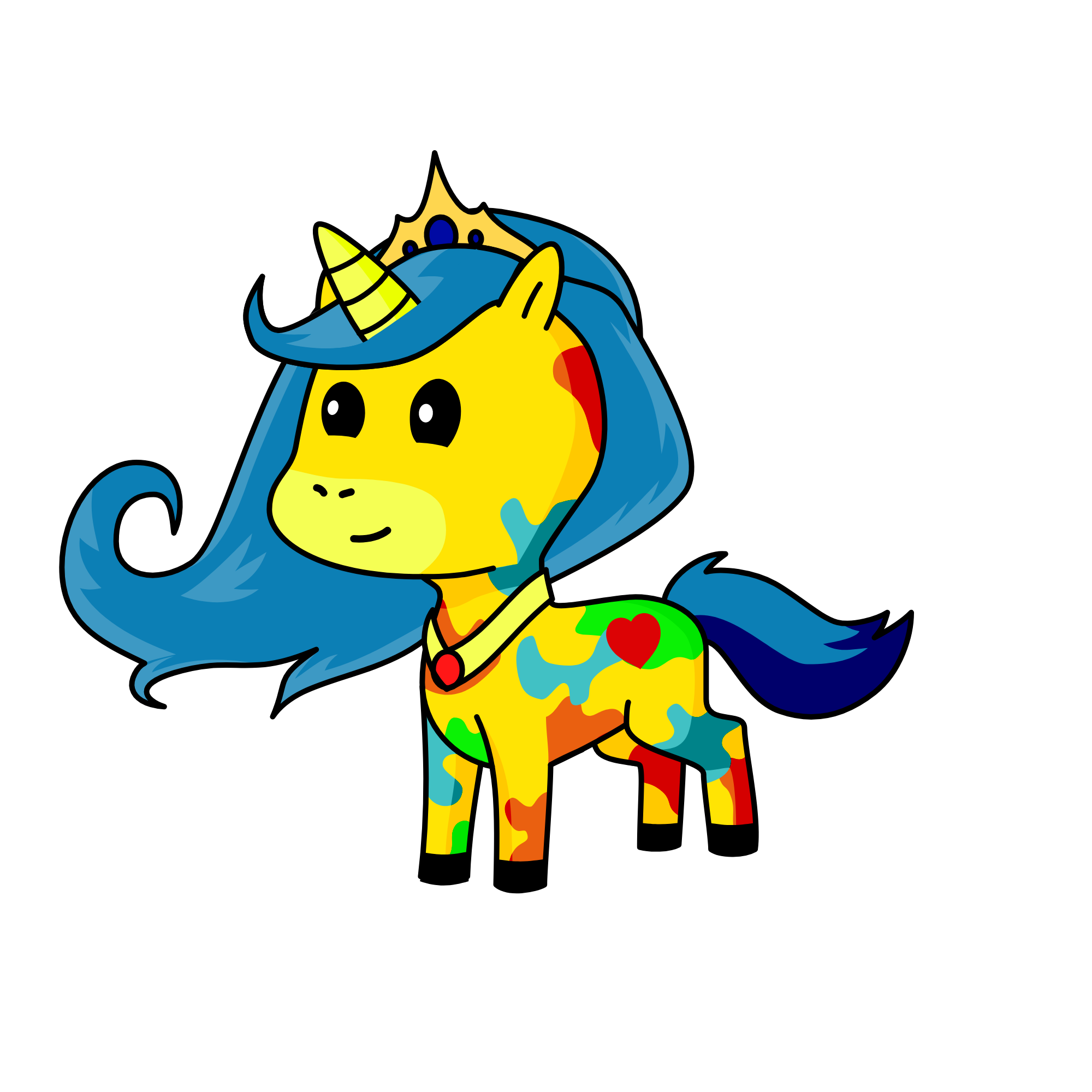 Earthina, the unicorn