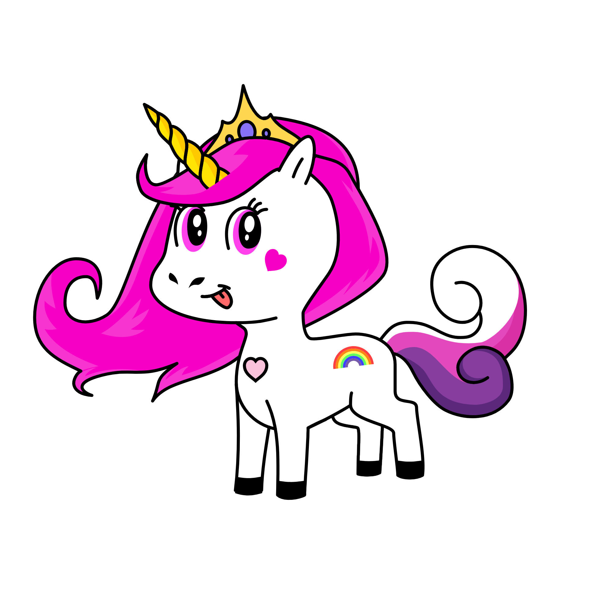 candy, the unicorn