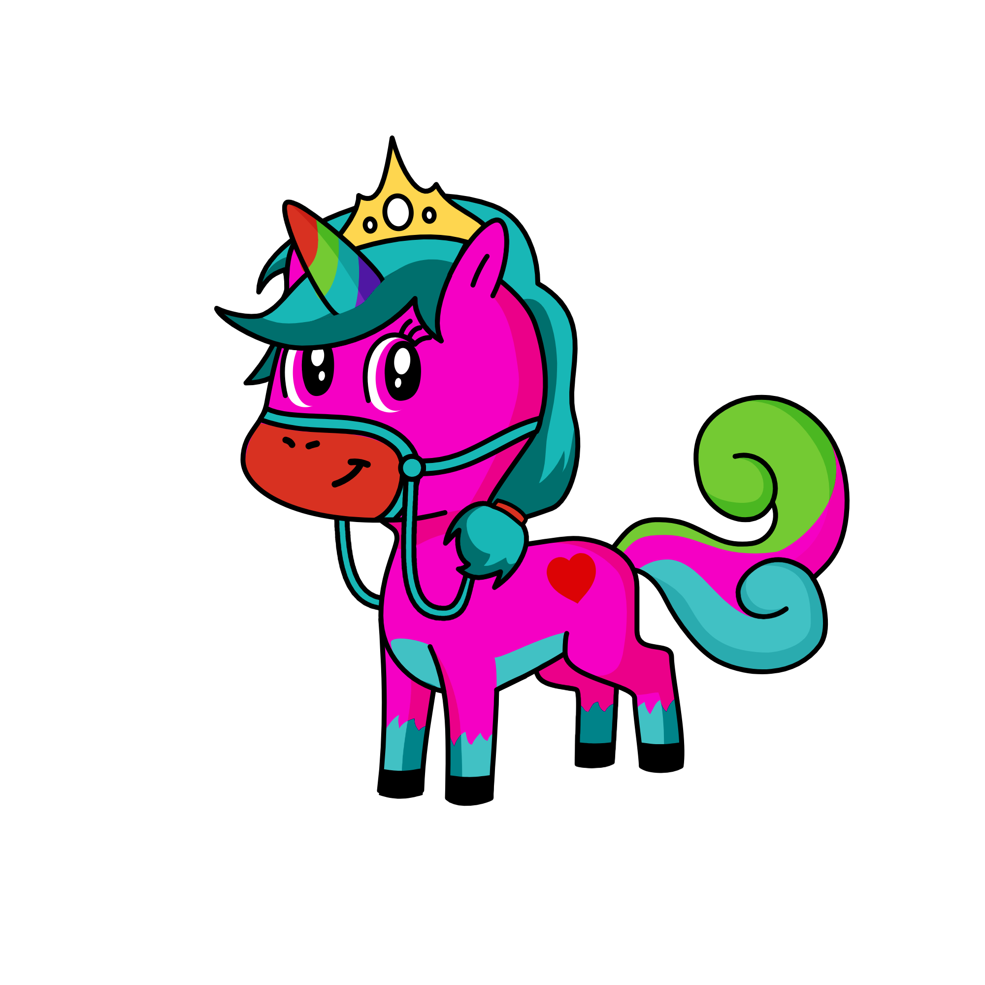 raibow123, the unicorn