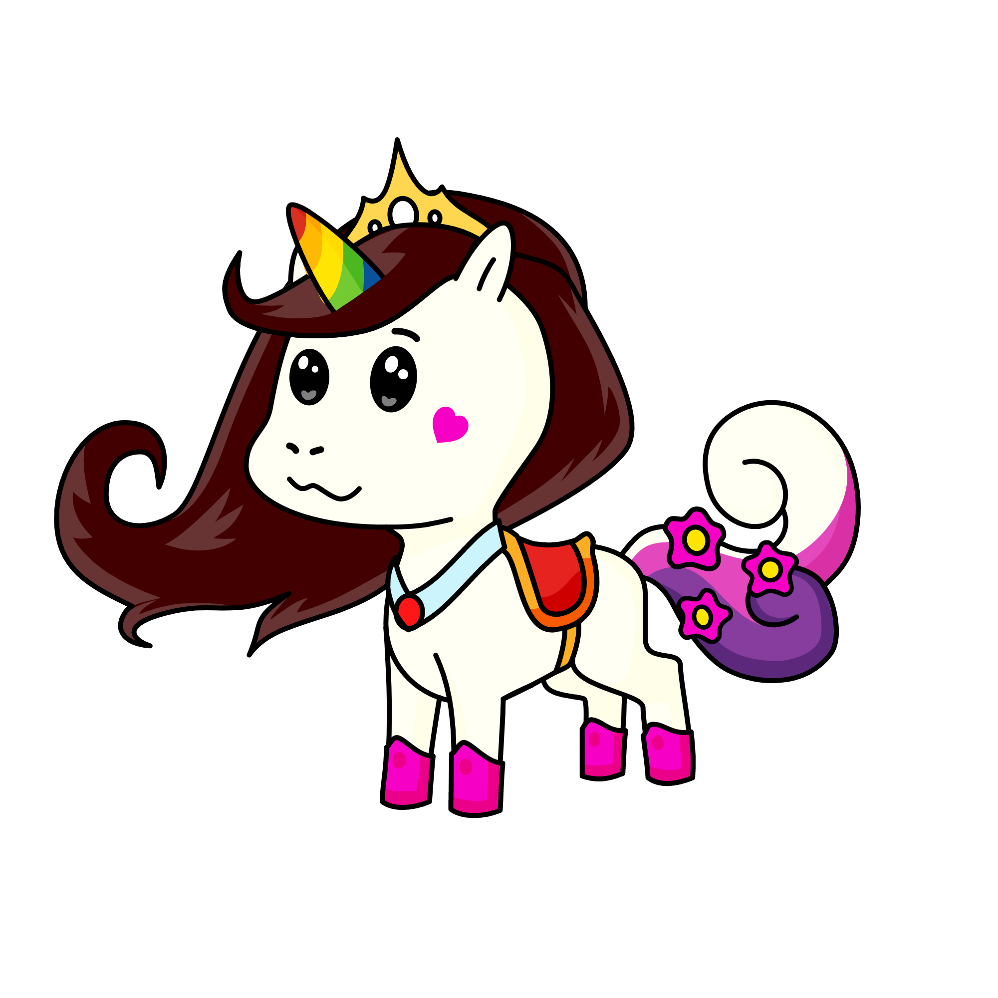 bella, the unicorn
