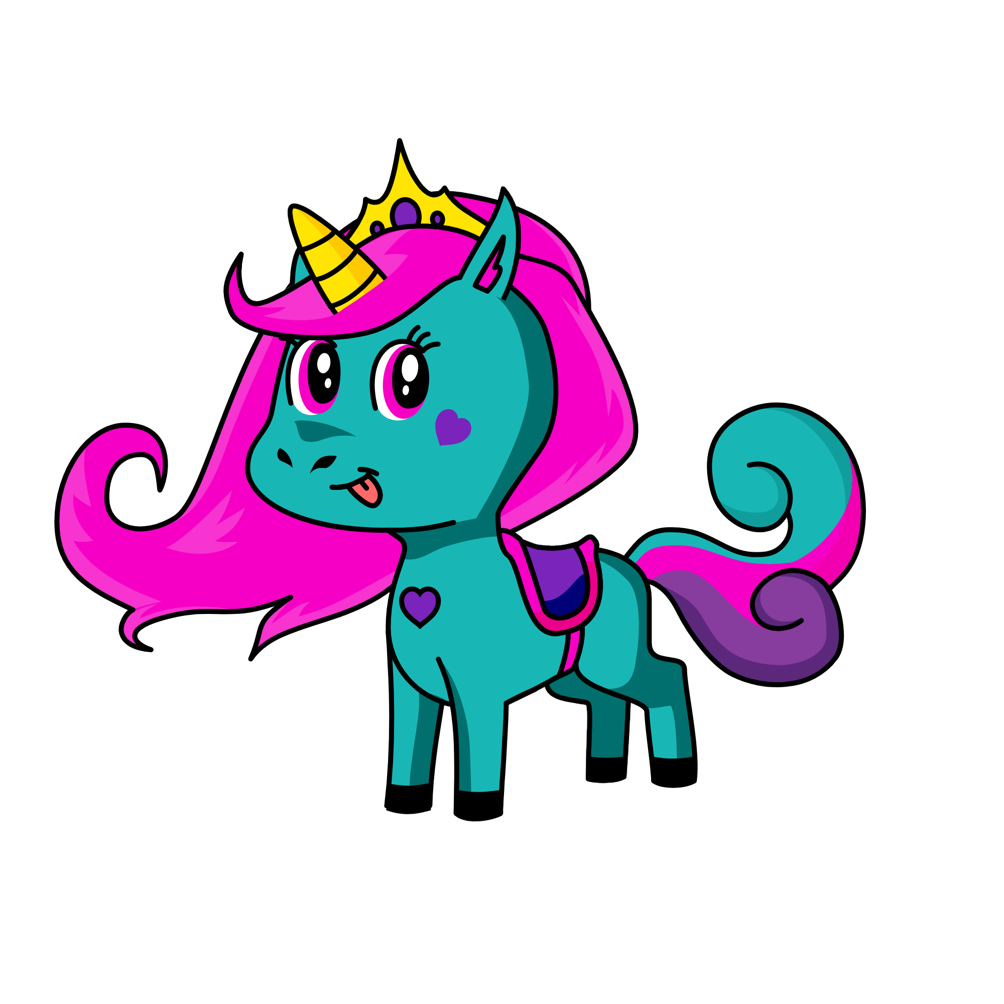 dazzle, the unicorn
