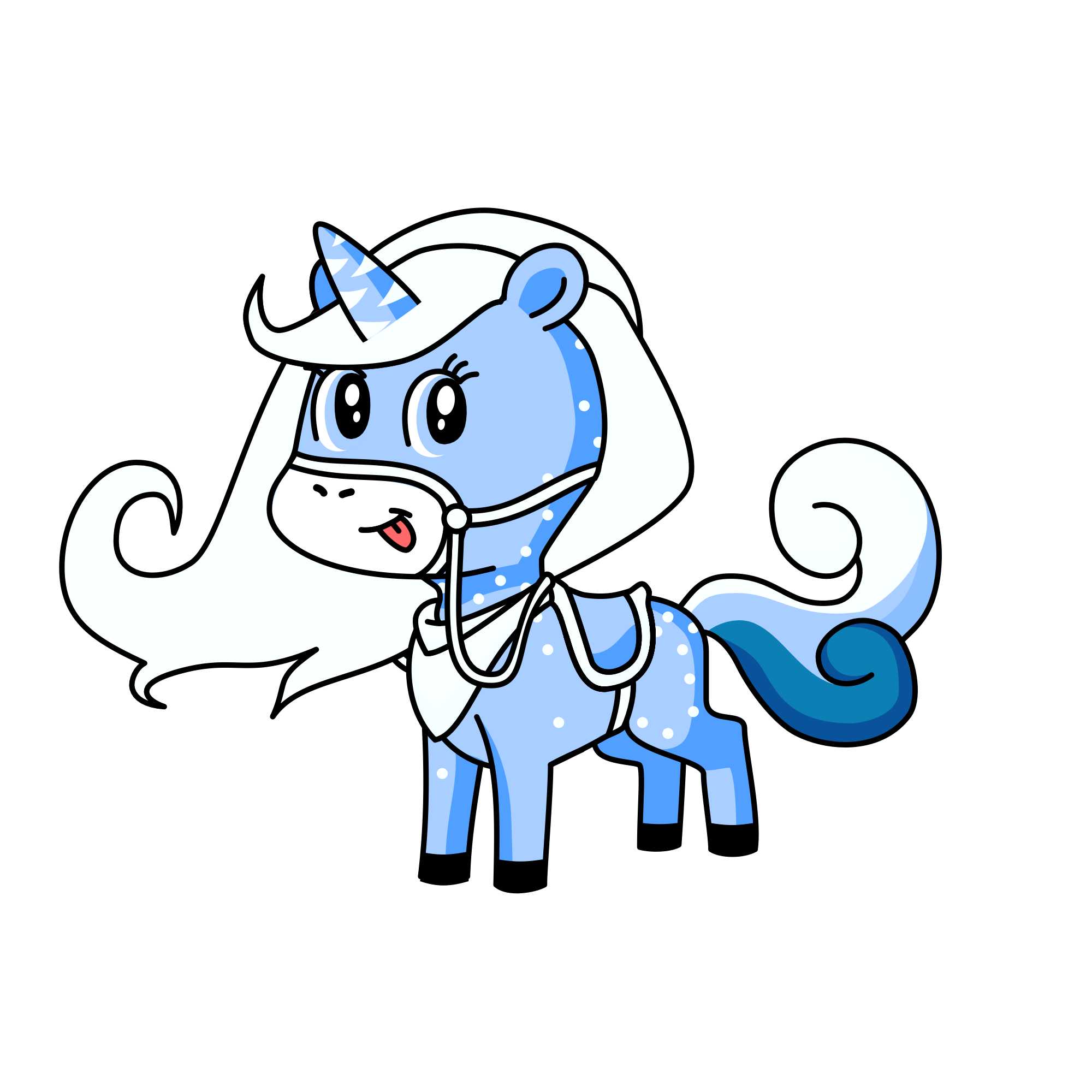❄️ Winter ❄️ , the unicorn