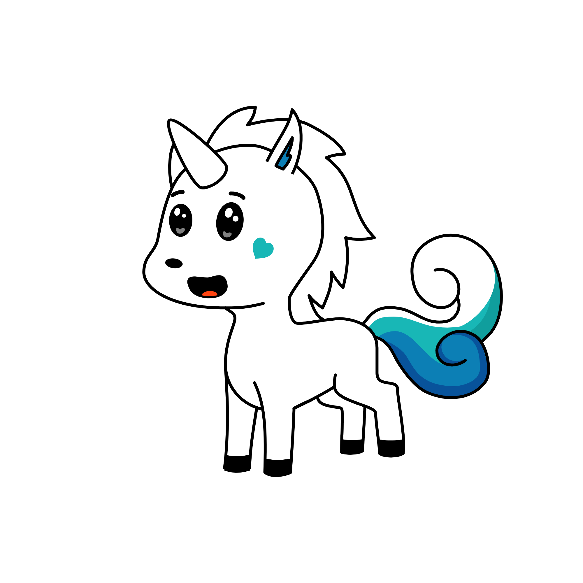 a, the unicorn