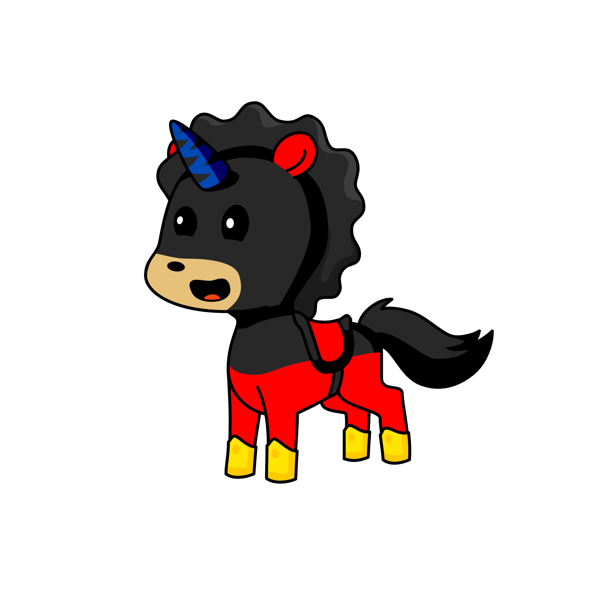 mickey mouse, the unicorn