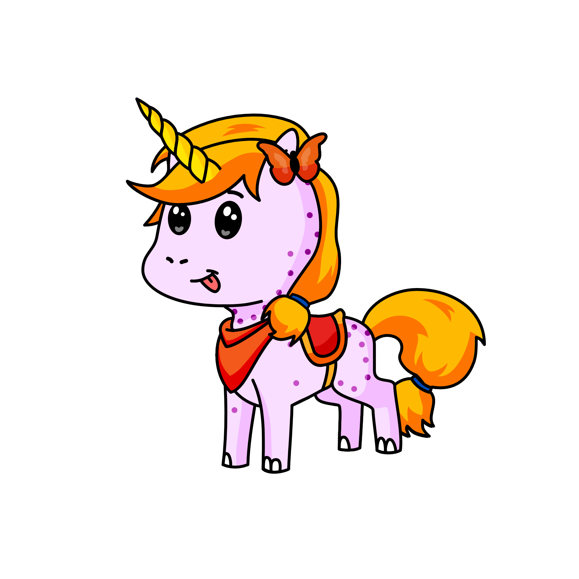 pinky, the unicorn
