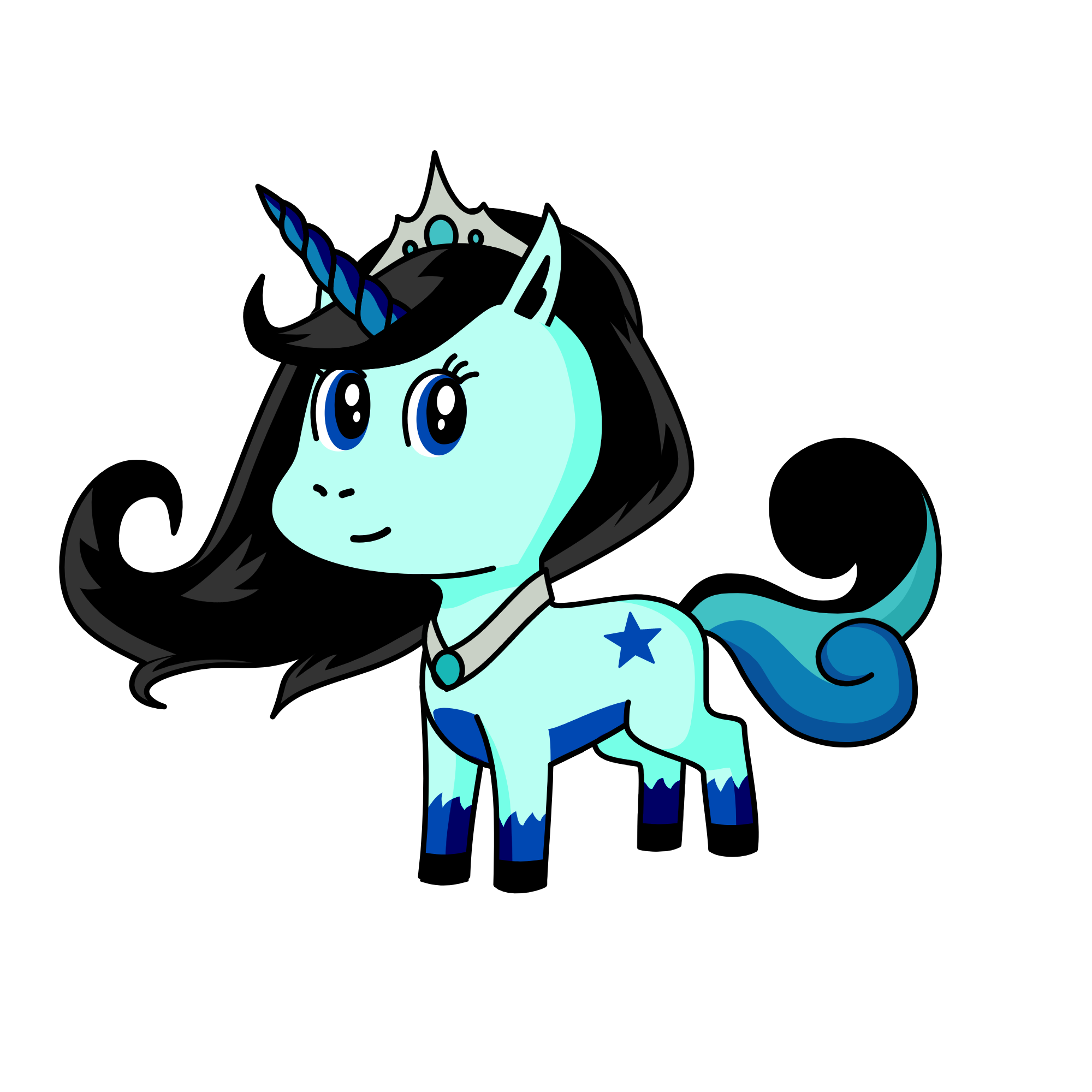 moon, the unicorn