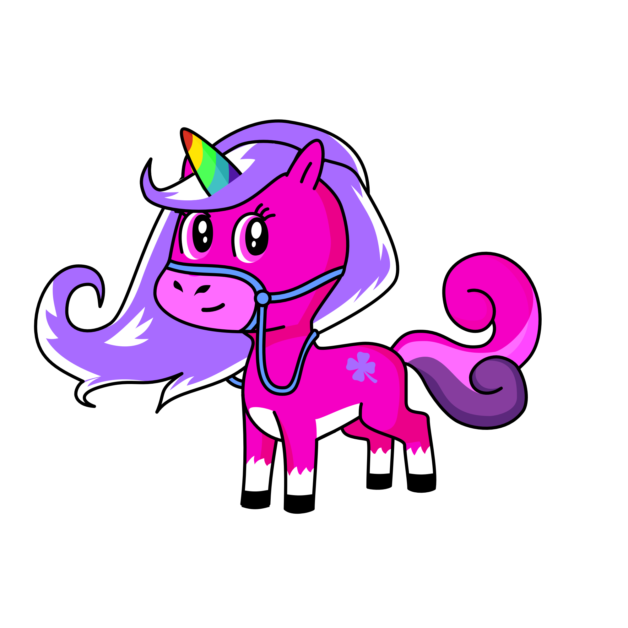 Queen beuty, the unicorn