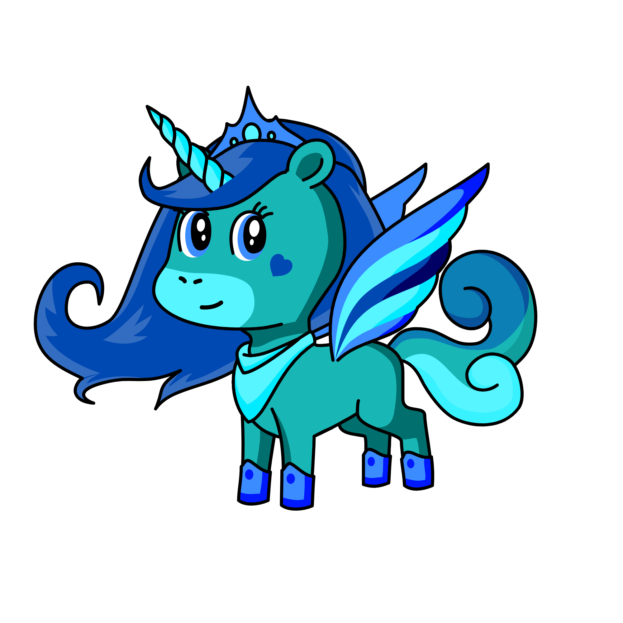 water Guardian ariana , the unicorn