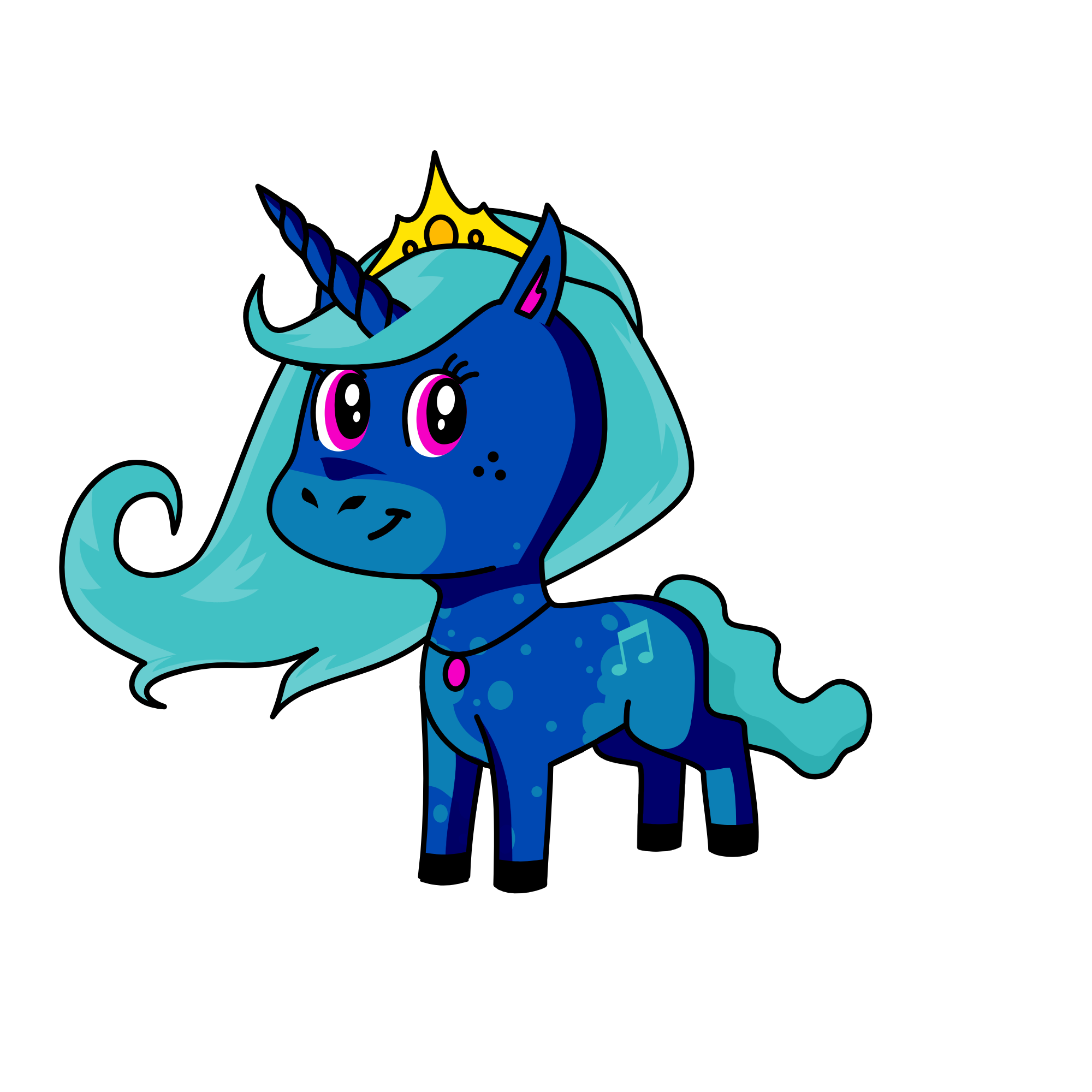 LunaMoon, the unicorn
