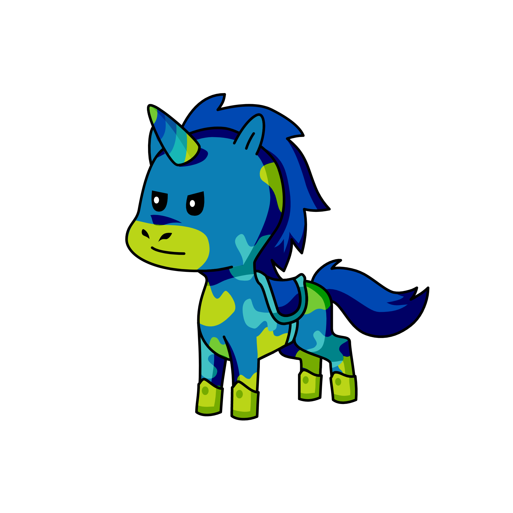 Striker, the unicorn