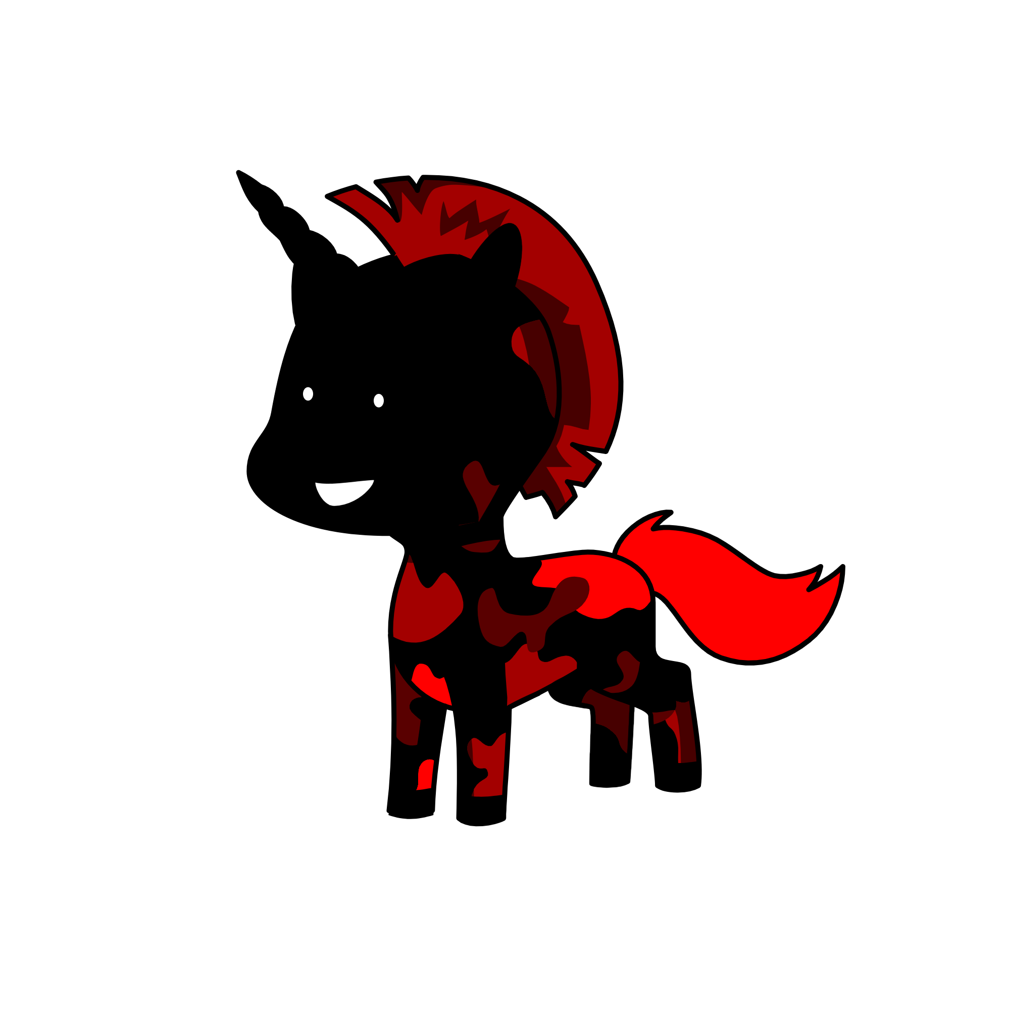 bloody, the unicorn