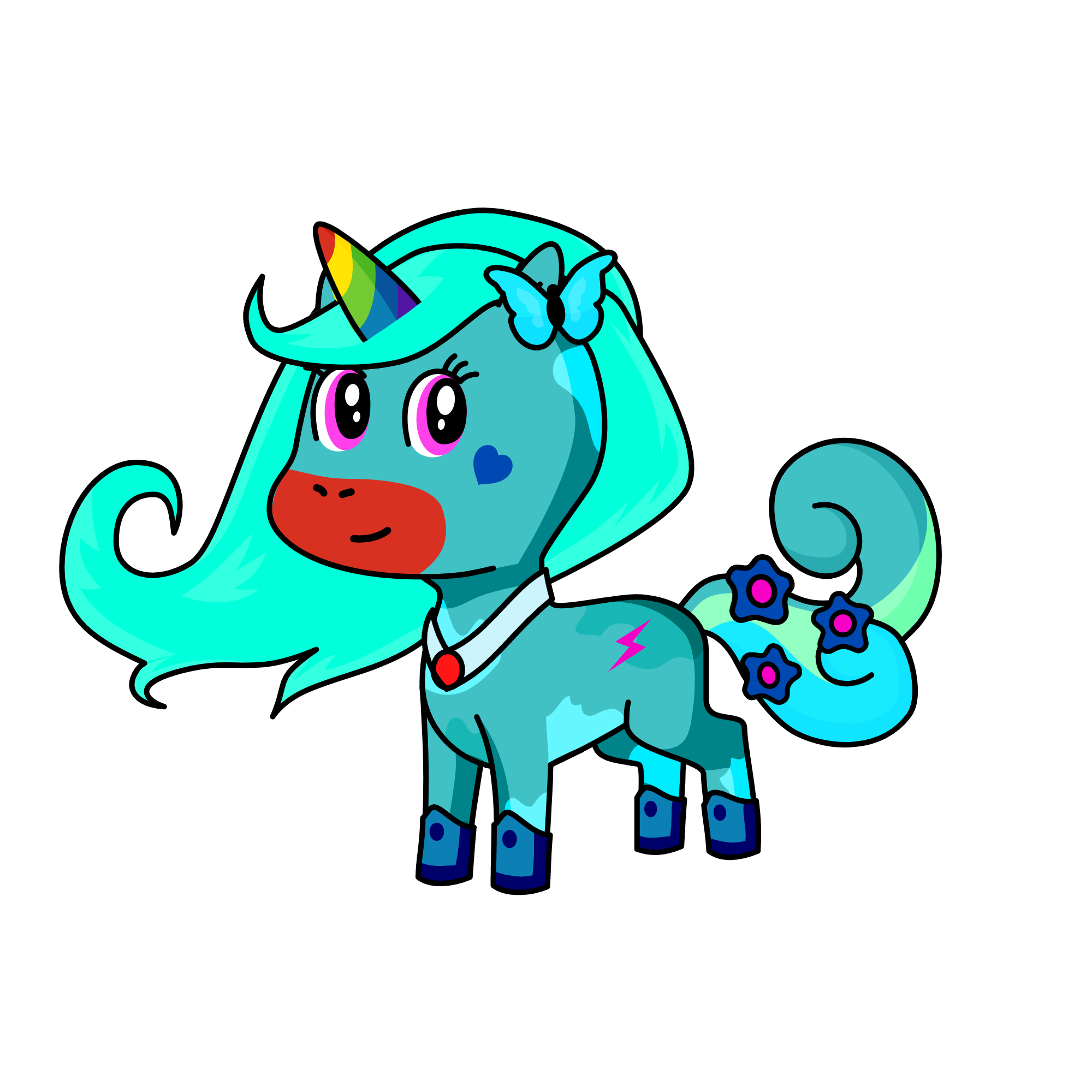 icy, the unicorn
