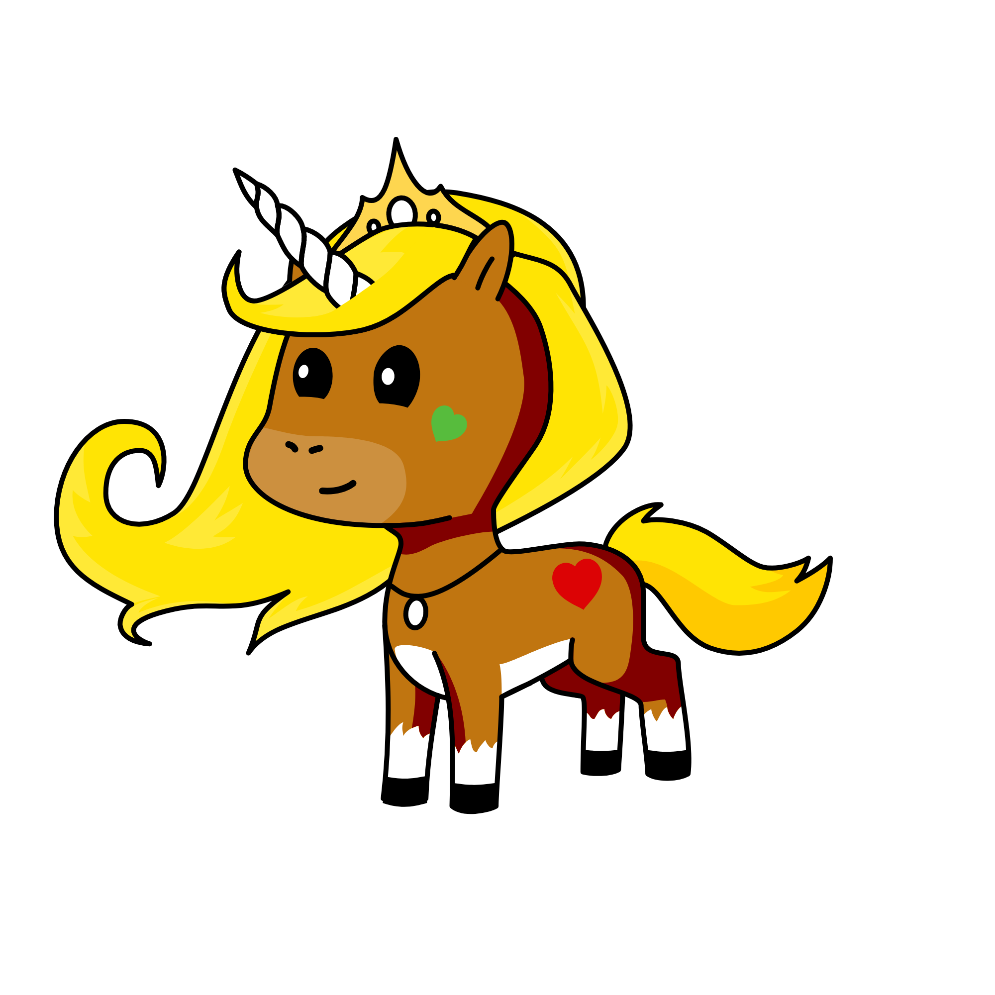 Minerva, the unicorn